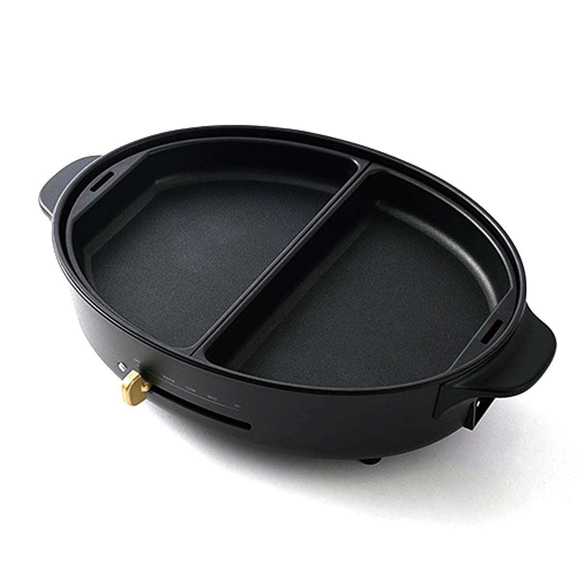 Bruno BOE053-Half Oval Hot Plate Half Plate Accessory Set Ceramic Coating Japan