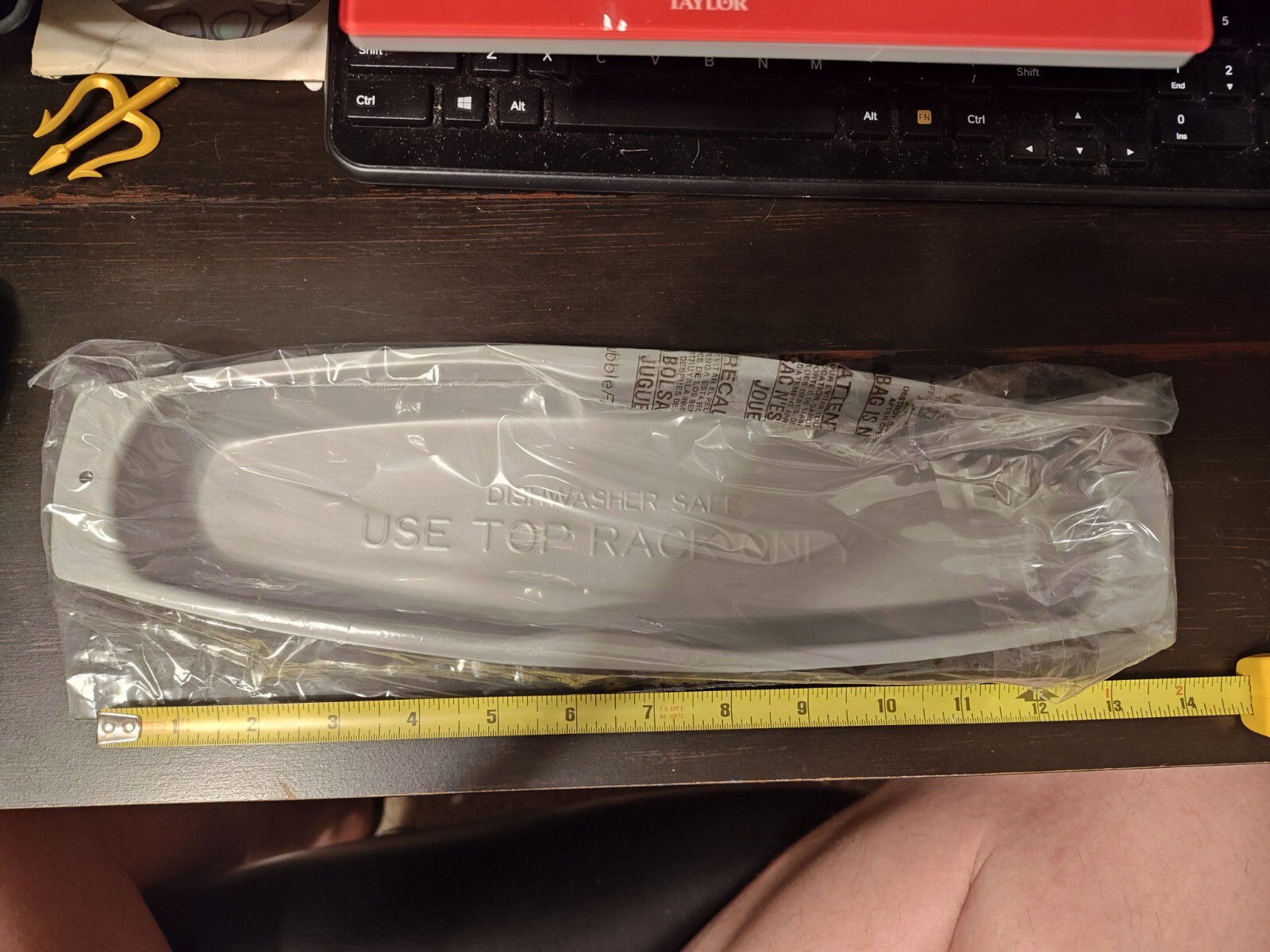 2 PK George Foreman Grill Oil Grease Catcher Drip Tray Pan Replacment part 13.5″