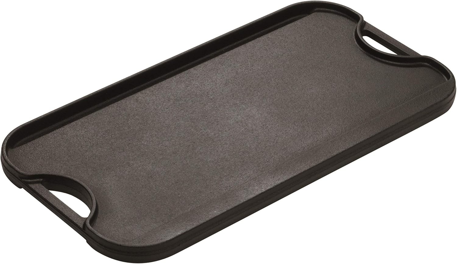 REVERSIBLE CAST IRON GRILL Griddle Double Burner Cookware Stovetops 20×10.5 INCH
