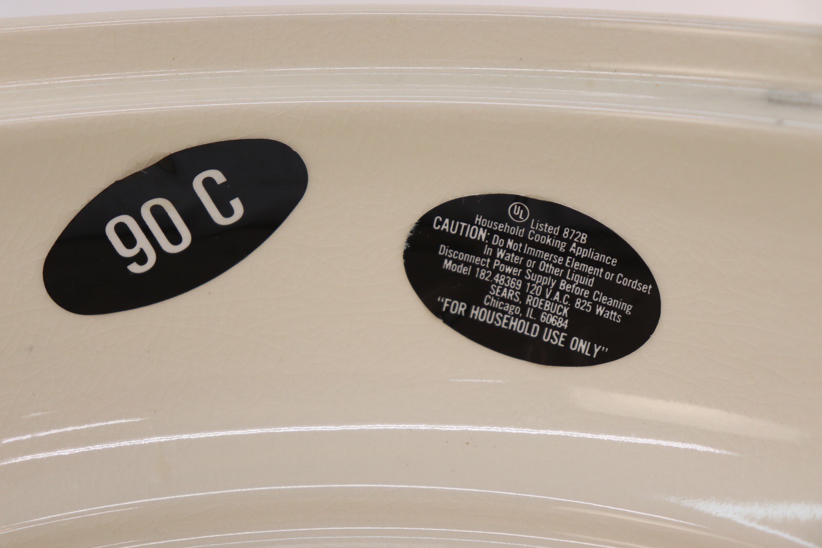 Vintage Sears Kenmore 48369 CHAR-B-QUE Indoor Electric BBQ Grill Camping