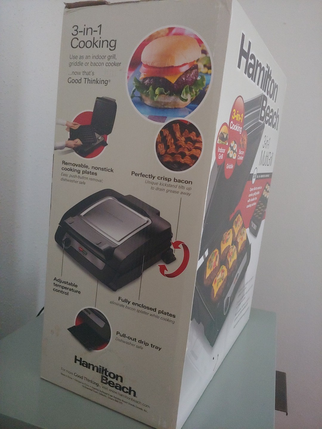 Hamilton Beach 3 In 1 Multi Grill