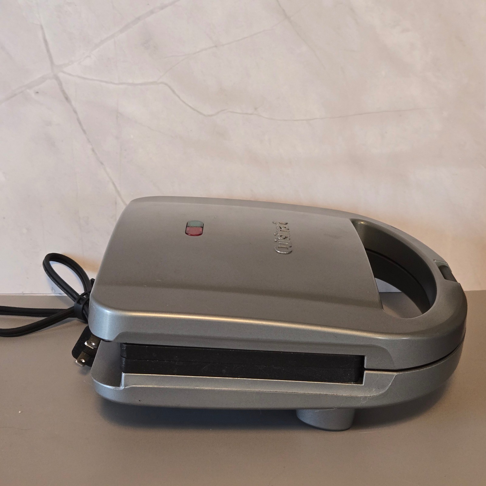 Cuisinart WM SW2N1 Silver Sandwich Grill Waffle Maker 700W – Used