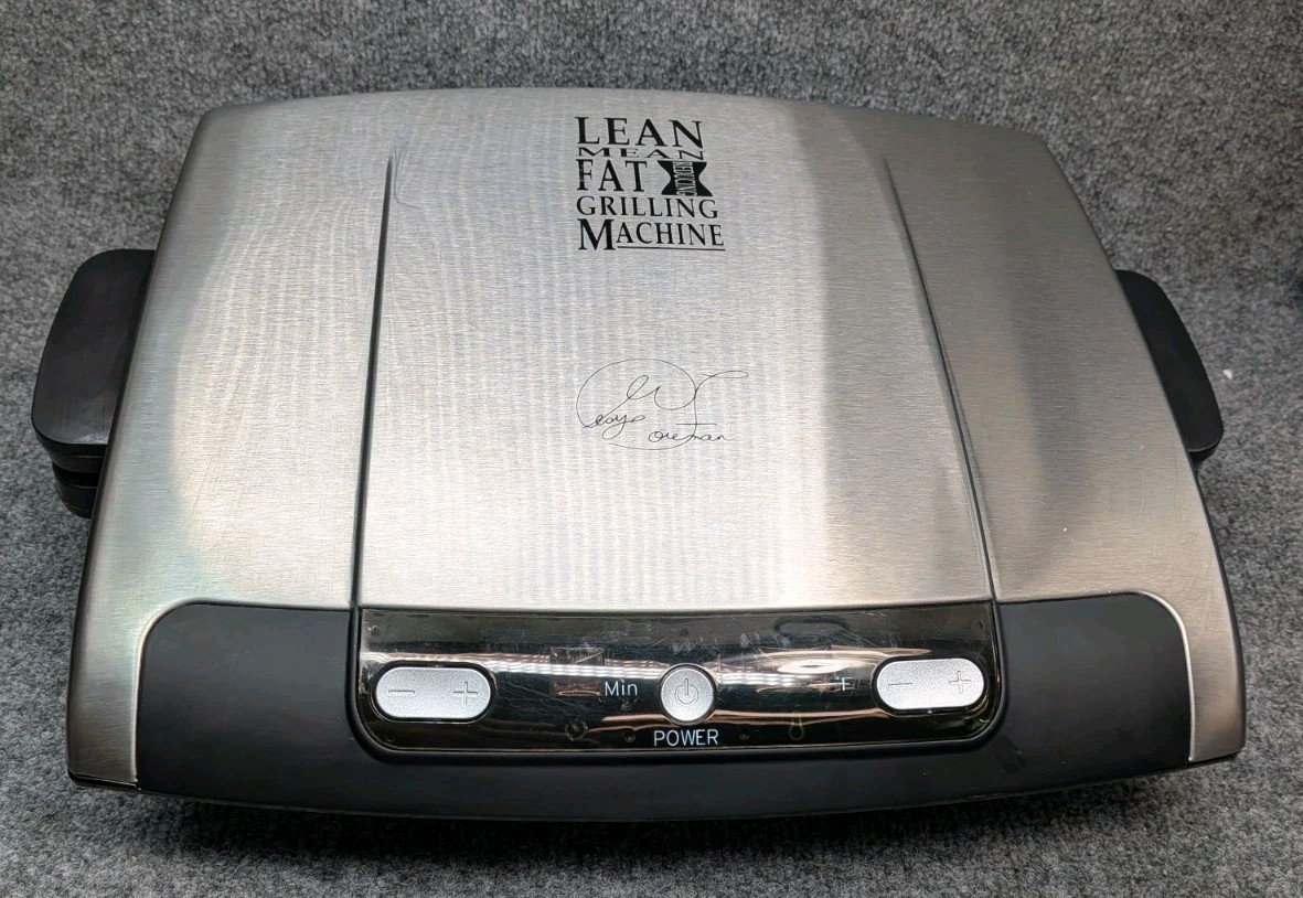 George Foreman GRP99SB Lean Mean Fat Reducing Grilling Machine Digital Indoor…