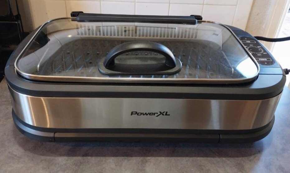 PowerXL Smokeless Grill & Griddle Pans -Black