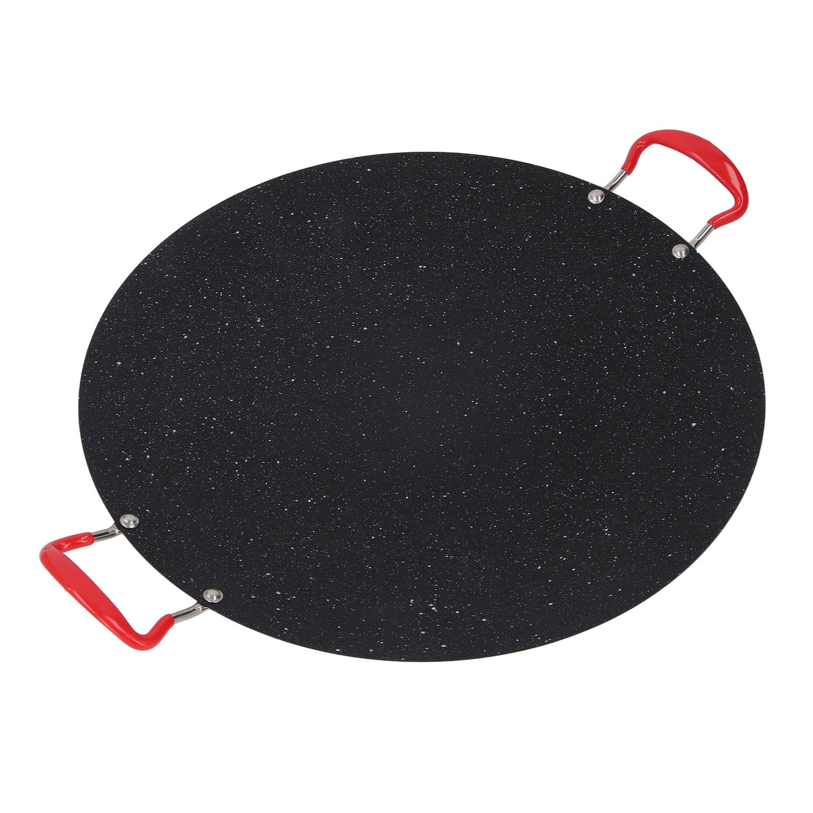 Portable BBQ Grill Flat Pan Lightweight Ideal For Outdoor Use Iron Recommended