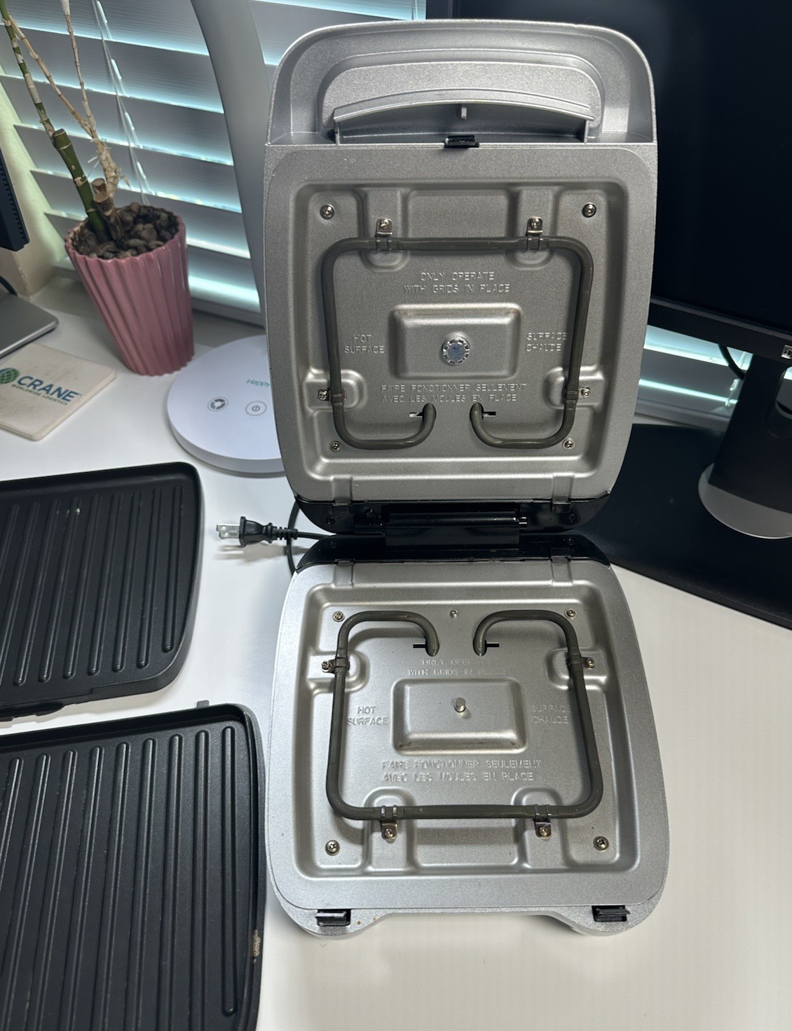 Hamilton Beach Panini Press & Indoor Grill (Model 25359 or similar) Used