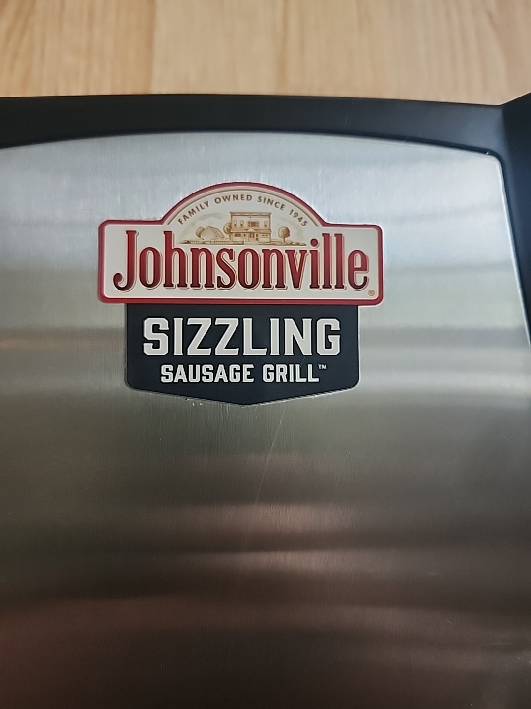 Johnsonville Sizzling Sausage Grill Electric Dishwasher Safe Stainless Steel