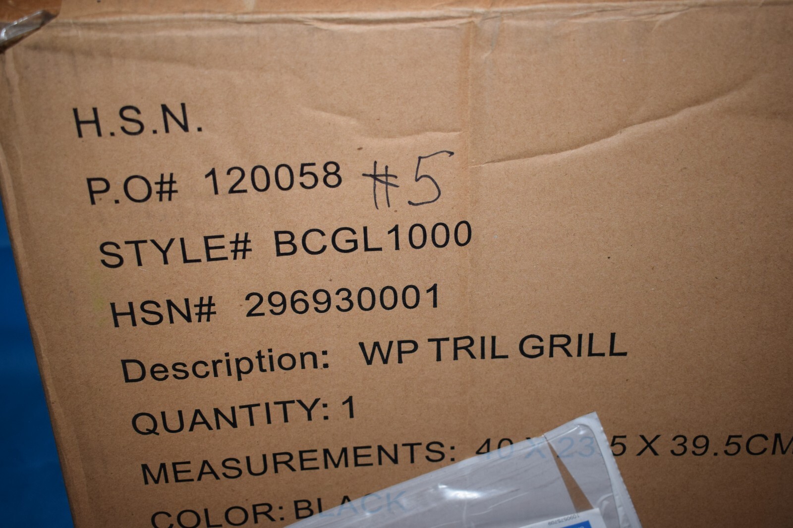 New Wolfgang Puck Electric Grill Griddle BCGL1000 S-B #5