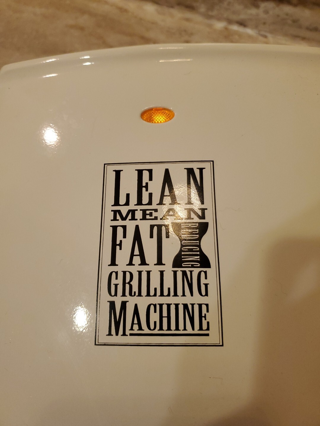 George Foreman GR-20 Lean Mean Fat Reducing Grilling Machine TESTED & WORKS