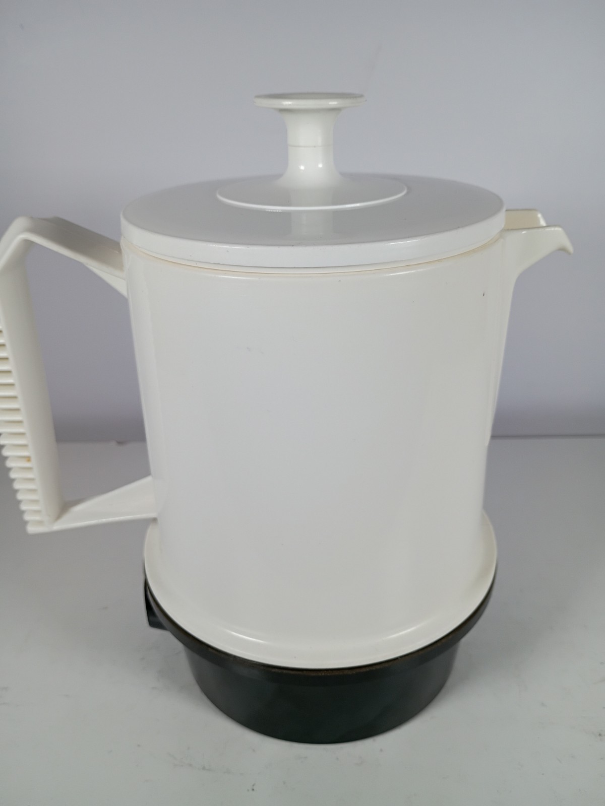 Vintage Blue Floral Regal Poly Hot Pot 5 Cup Electric Tea Coffee Water Kettle