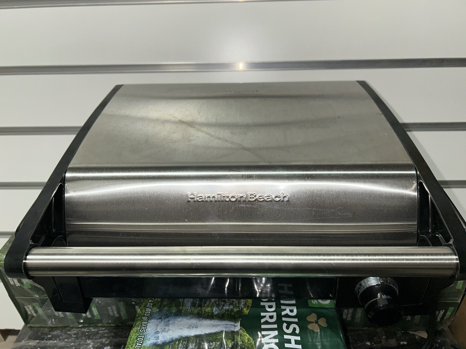 NEW Hamilton Beach 25360 Searing Grill Stainless Steel Indoor – Never Used