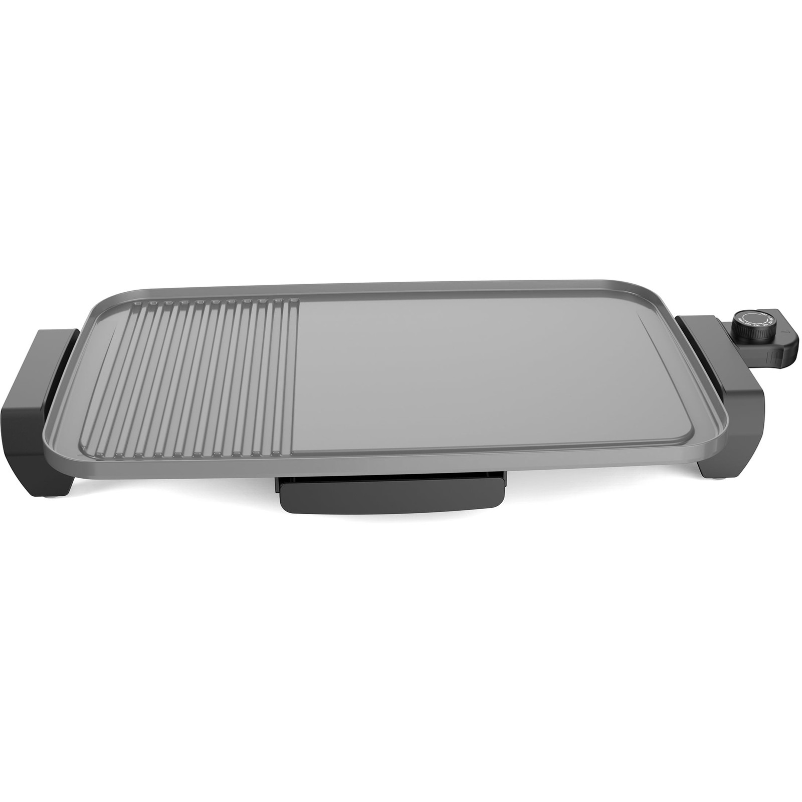 Mainstays Plus 12″x20″ Electric Ceramic Griddle with Nonstick Surface 1500 Watts