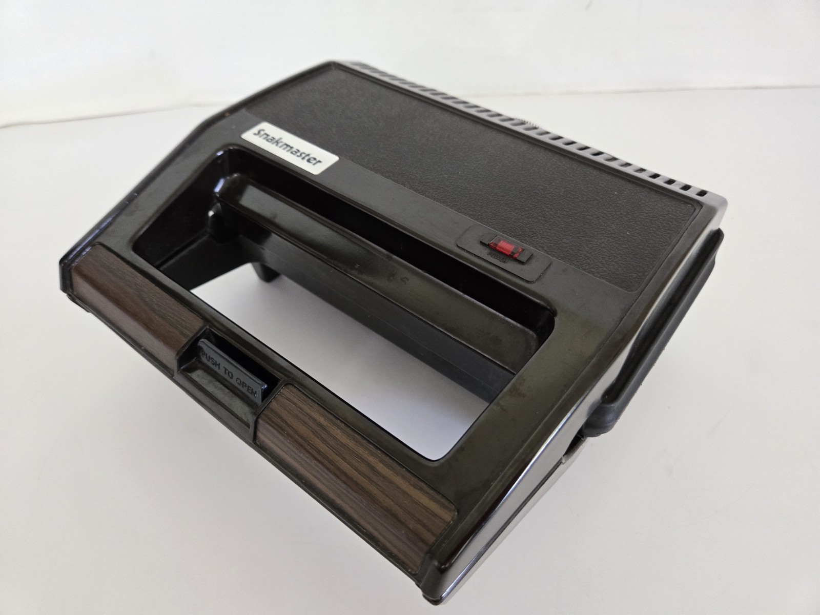 Vintage Snakmaster Multi Purpose Toaster #CN613R Sandwich Grill Tested FREE SHIP