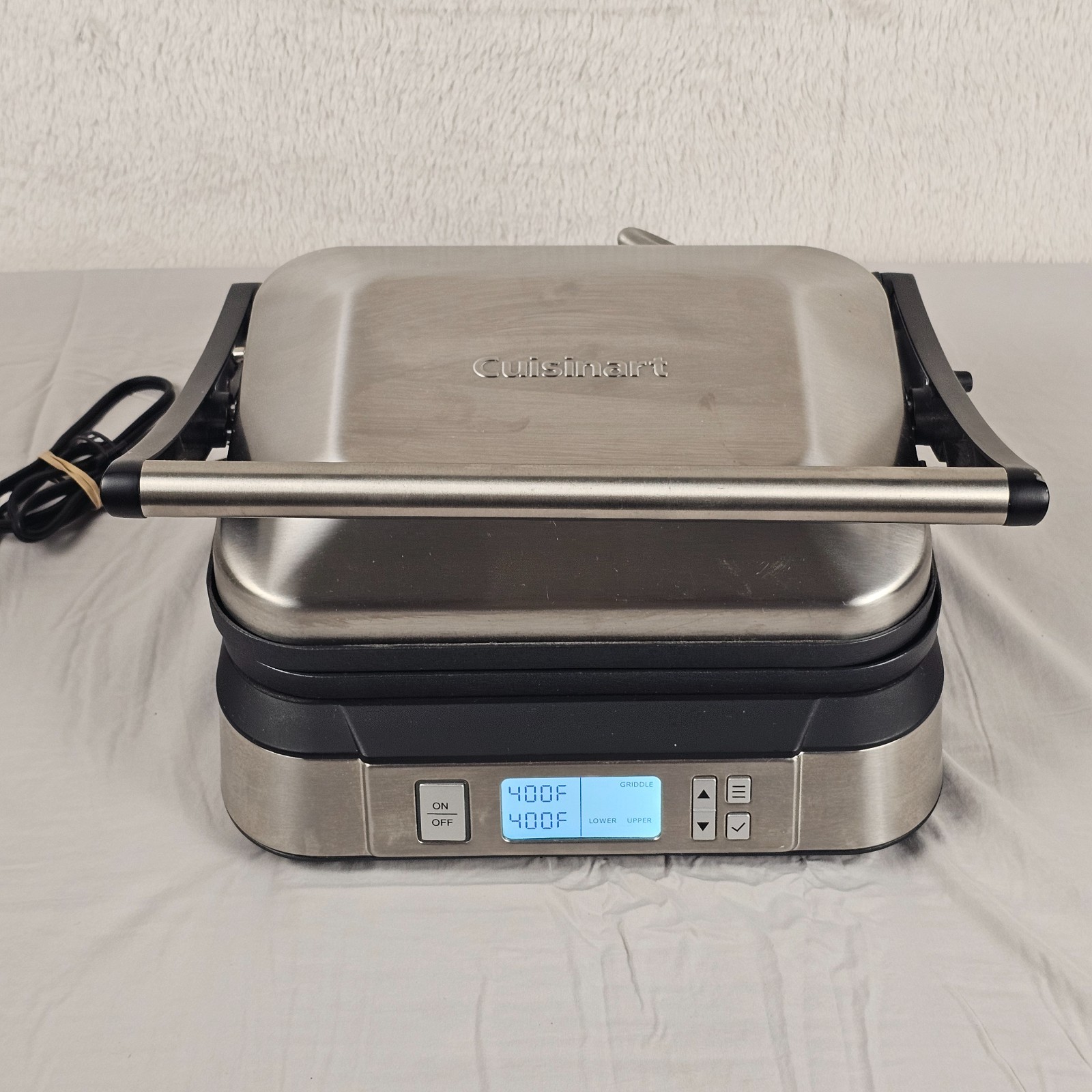 Cuisinart Smoke-Less Contact Griddler GR6 Panini Griddle Top
