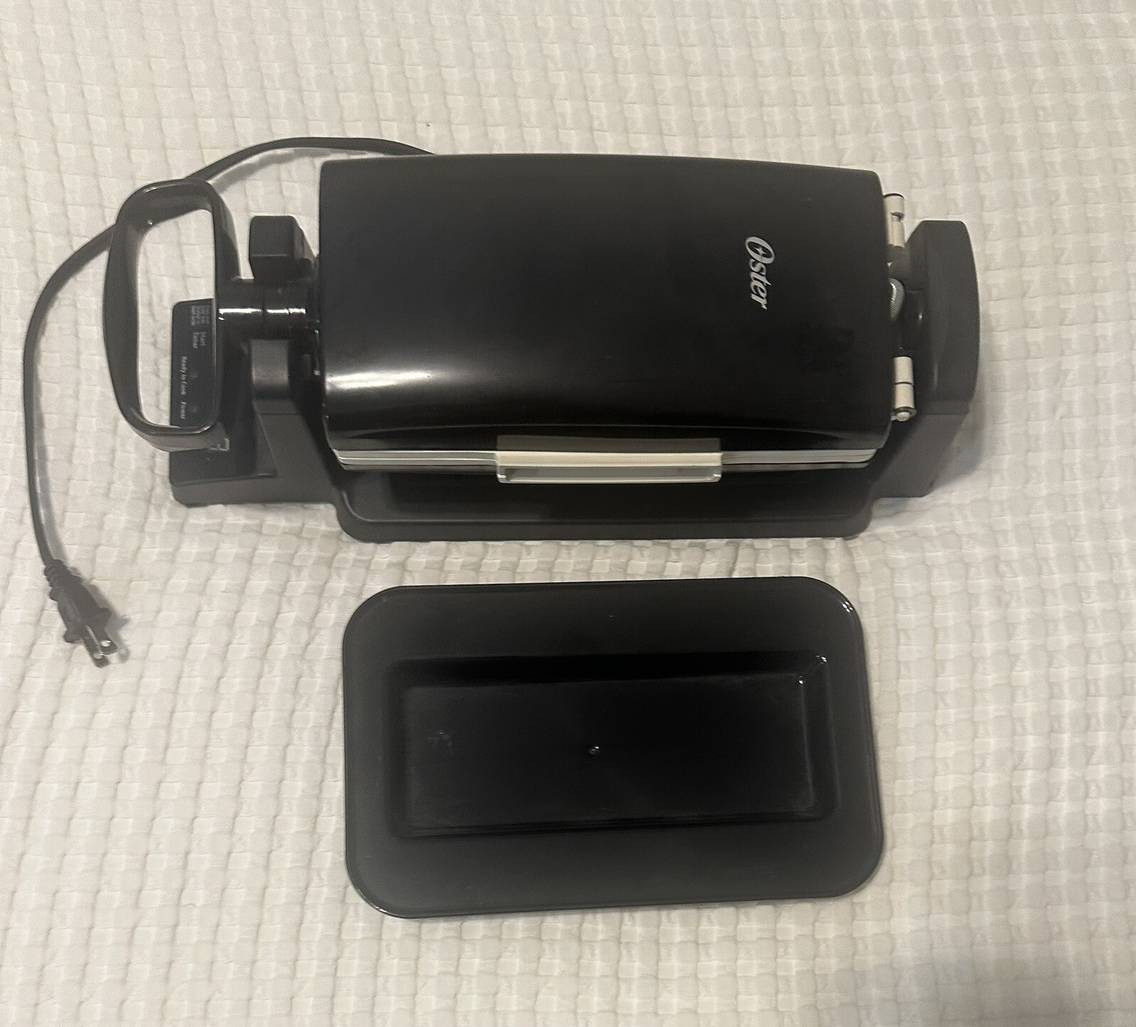 Oster Cooks in 7 Minutes Grill Vertical Flip Indoor Countertop Cooker PN# 183881