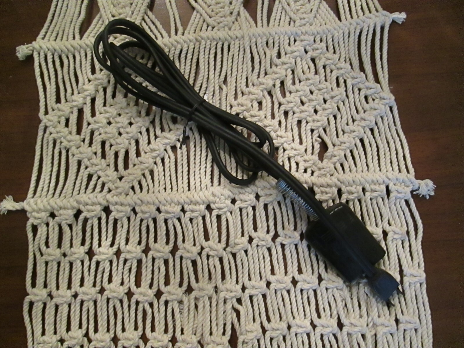 Vintage Appliance 6′ Foot Power Cord 1 1/8″ inch Pin – Socket Spacing