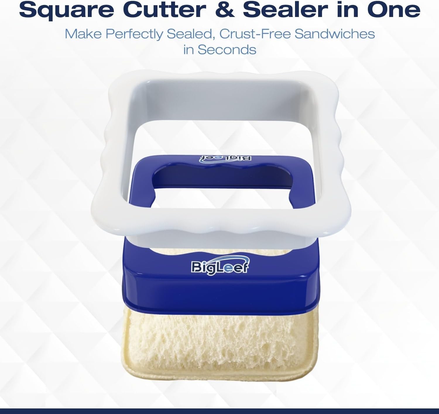 Portable Crustless Sandwich Maker – Ideal for Kids’ Picnics, Dishwasher Safe