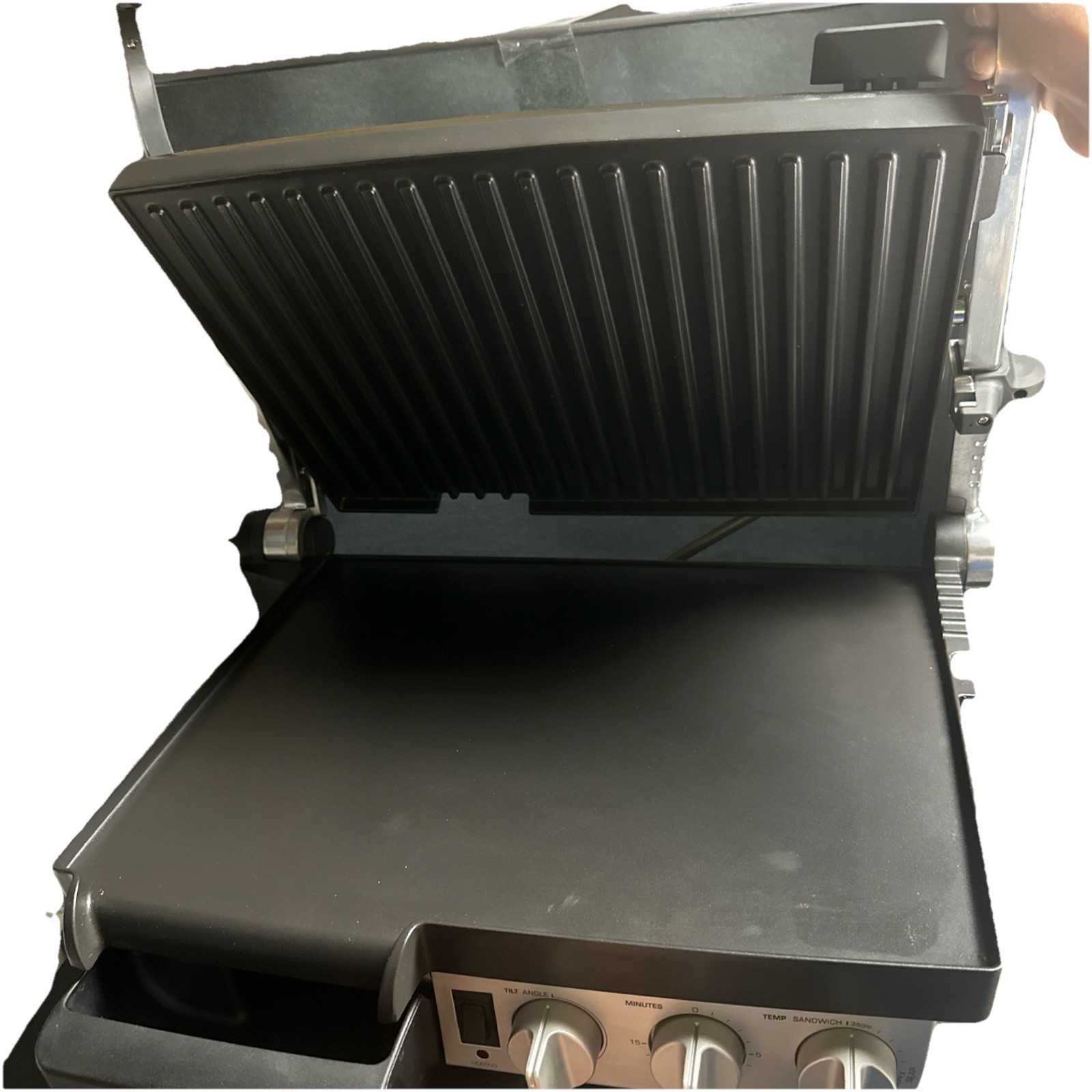 +2 The Breville 800GRXL Heavy Duty Die-cast Indoor BBQ/ Grill