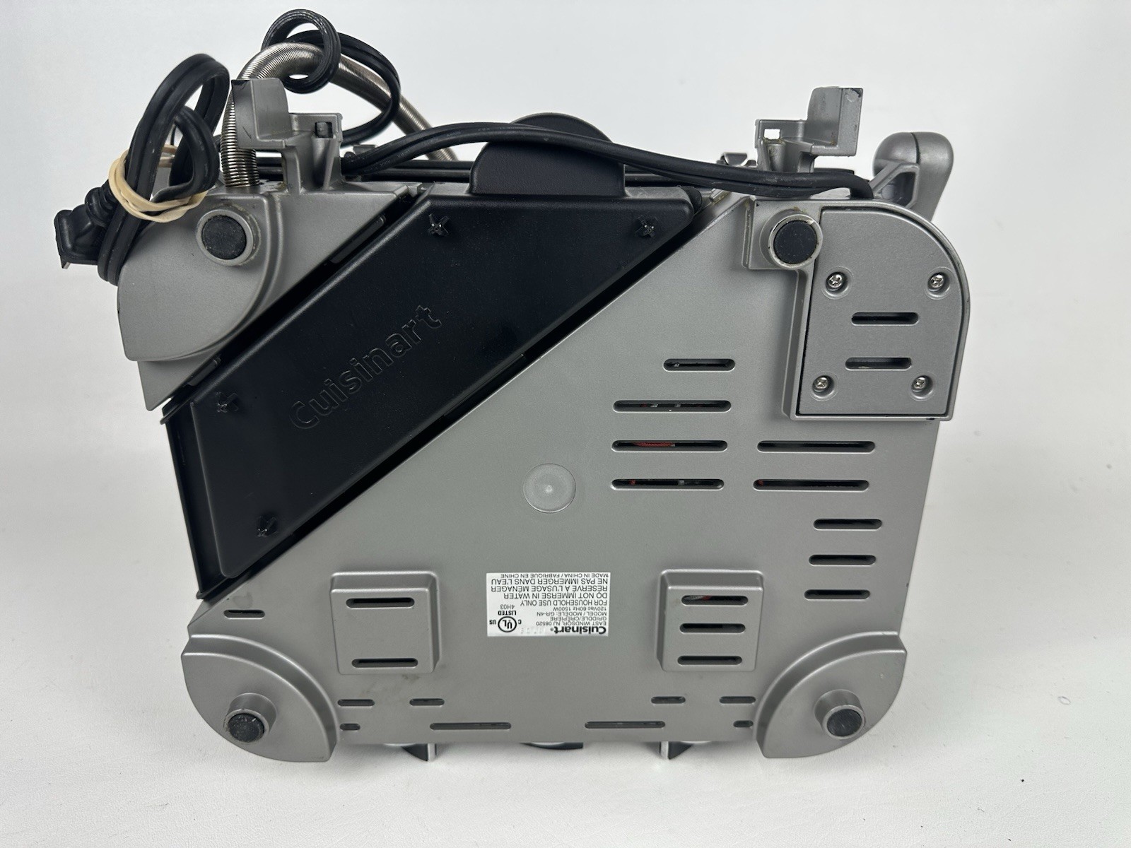 Cuisinart GR-4N Griddler 5 In 1 Contact Grill Panini Press Tested