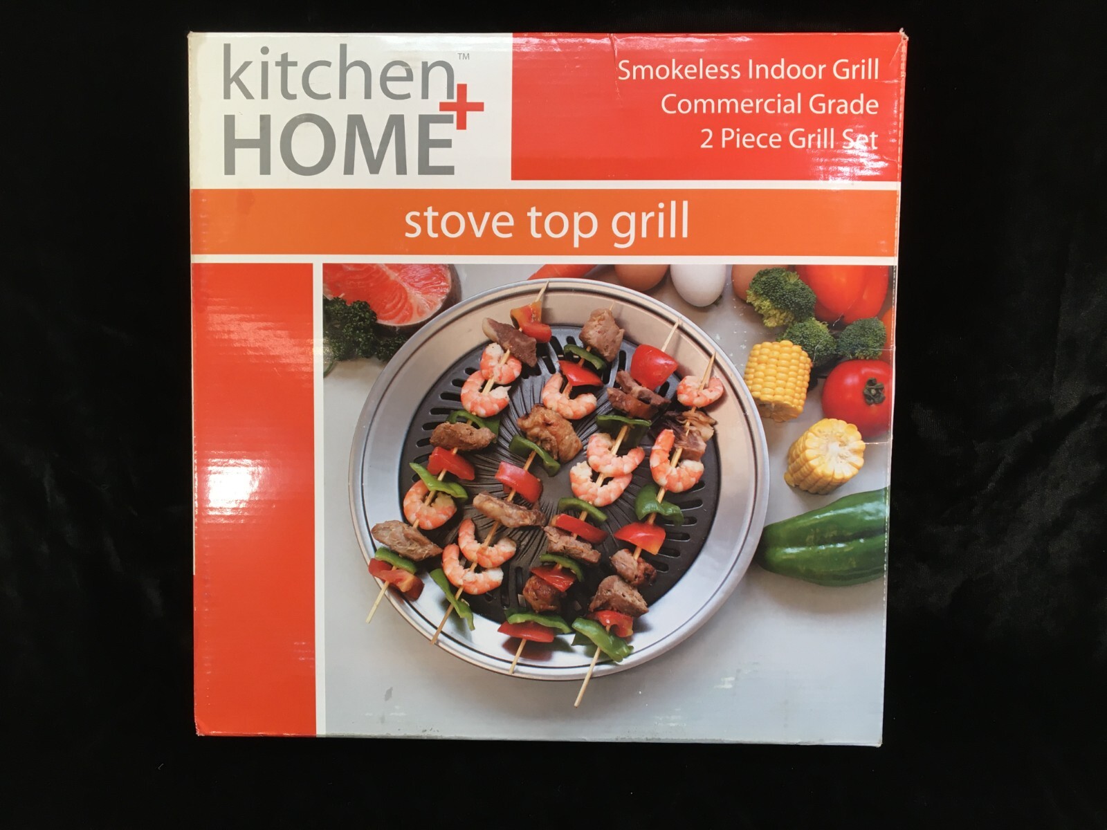 Kitchen & Home Stove Top Smokeless Indoor Grill Non-Stick Pan