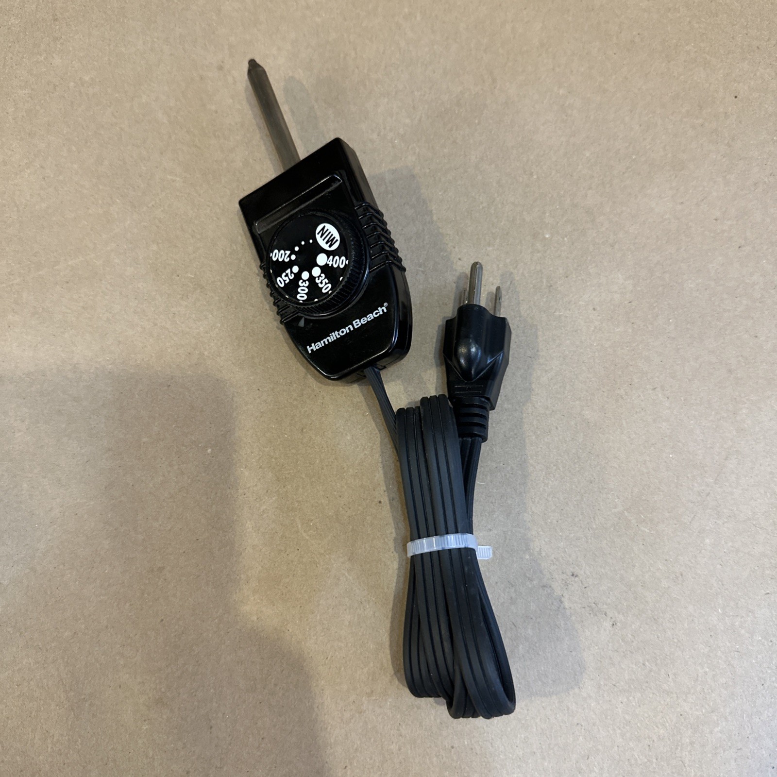 Hamilton Beach Temperature Control Heat Probe Power Cord P500 Griddle Type G19