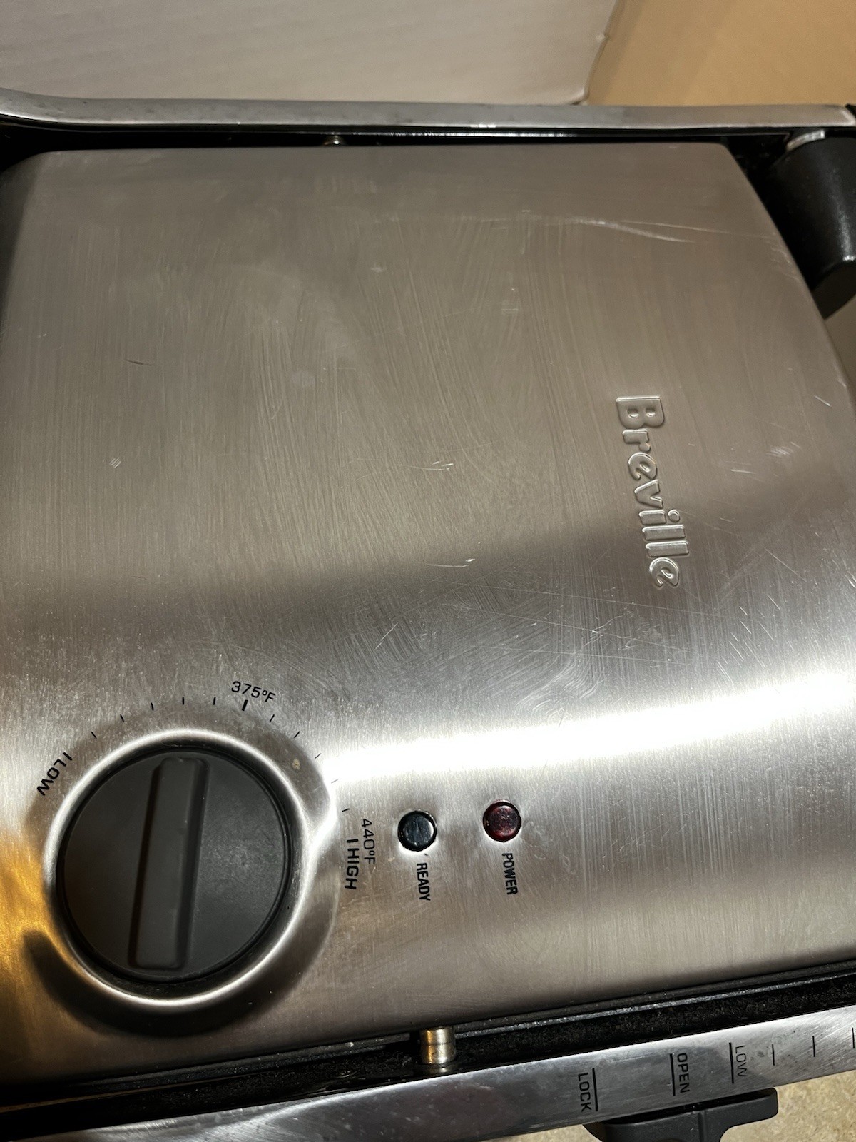 Breville Panini Sandwich Press Grill TG425XL Heavy Duty Stainless Steel Tested