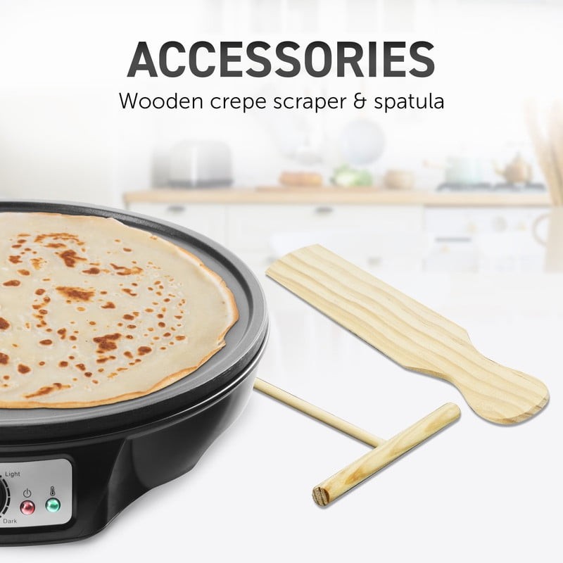 Cuisine ECP251 12″ Nonstick Crepe Maker Griddle