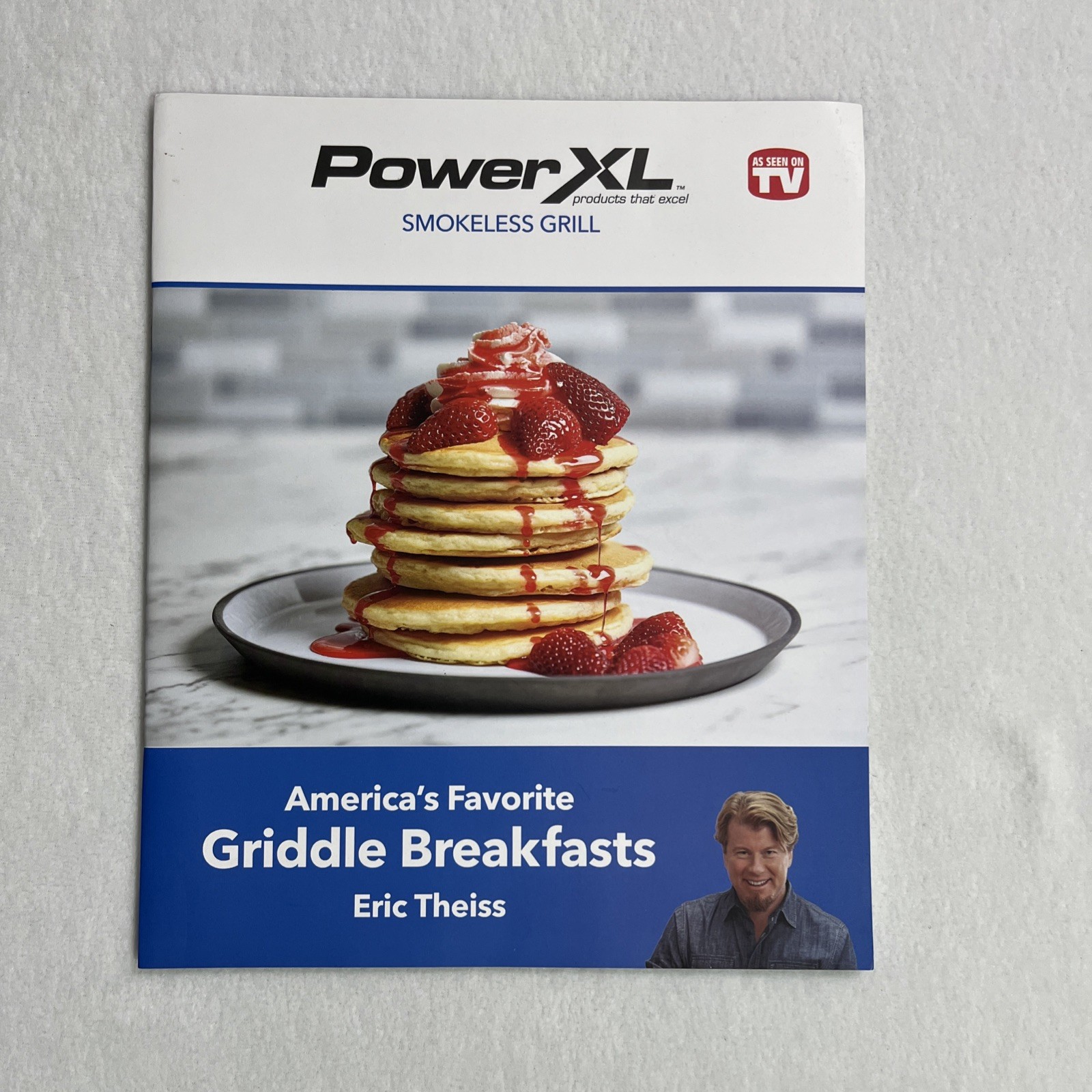 Power XL Smokeless Grill PG‑1500 Owners Manual & Recipe Books – Eric Theiss