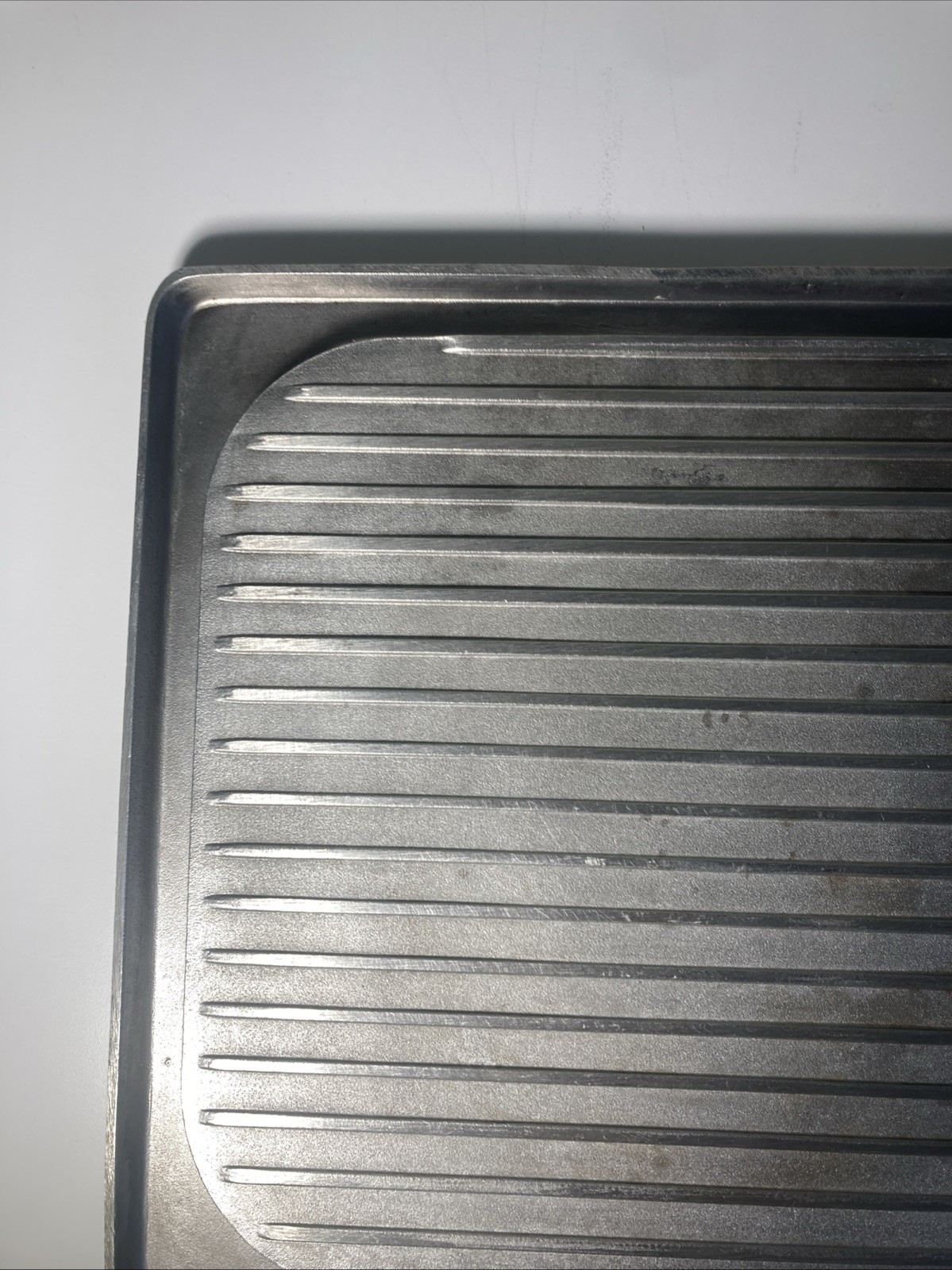 Happy Day Griddle Grill WM B Watkins CO. Evanston, IL Square Patent D-154967 Vtg
