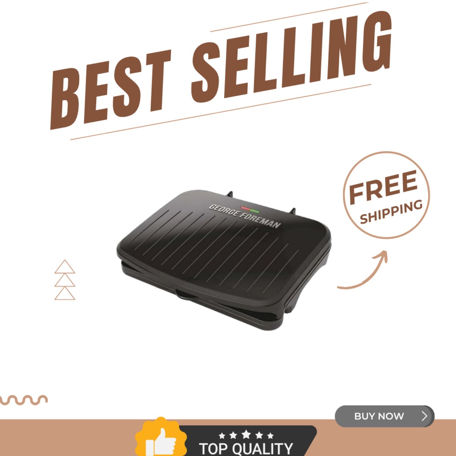 Versatile Family Grill & Panini Press – Grease Management System, Indoor/Outdoor
