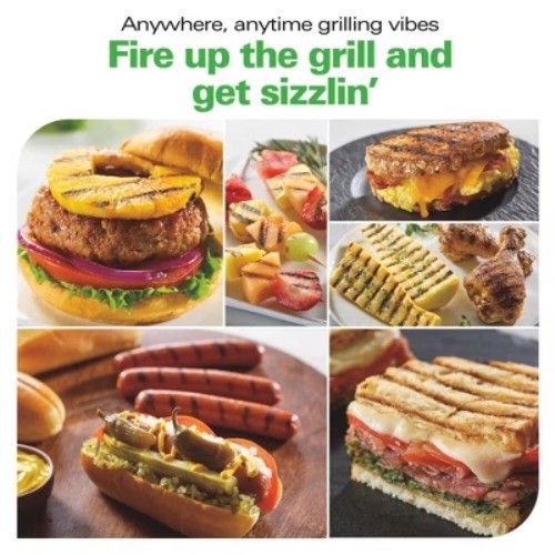 Kitchen Collection By Hamilton Beach 2 Burger Grill 25235KC