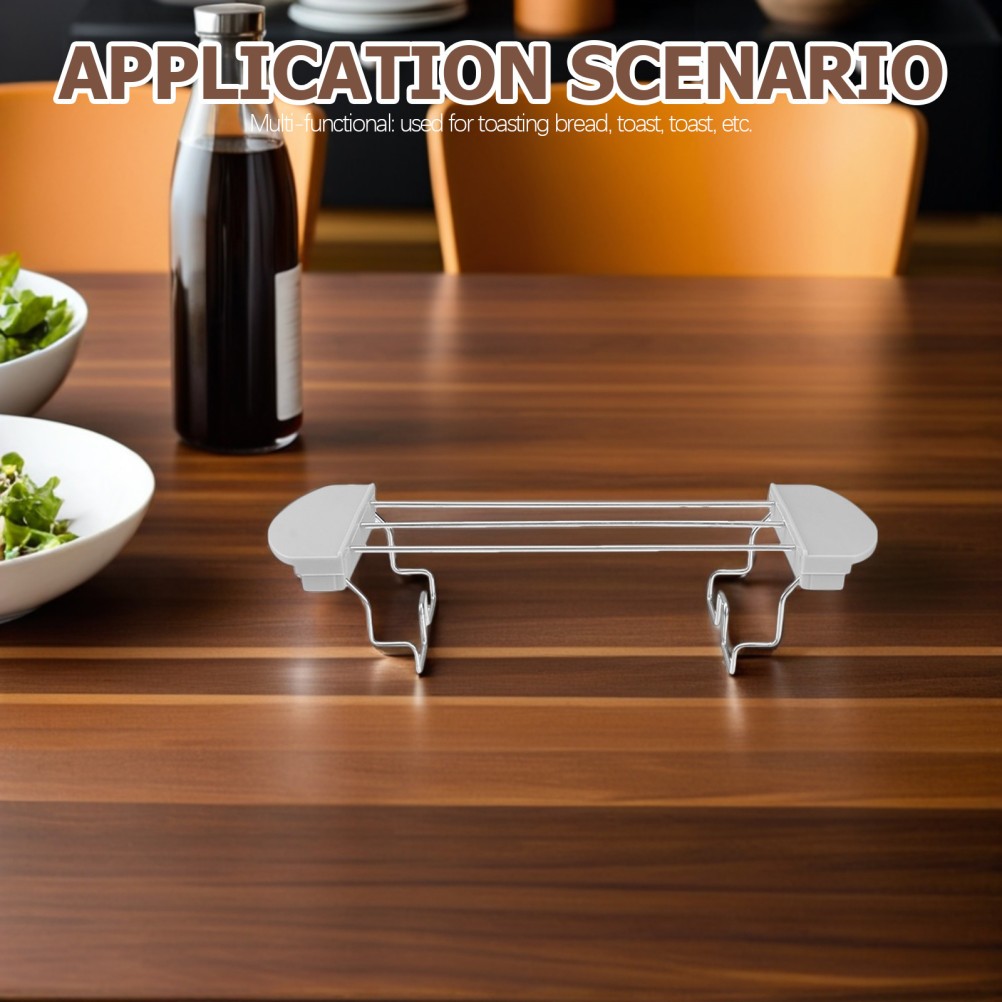 Reusable Silicone Iron Toaster Rack for Roasting Bread and Sandwiches