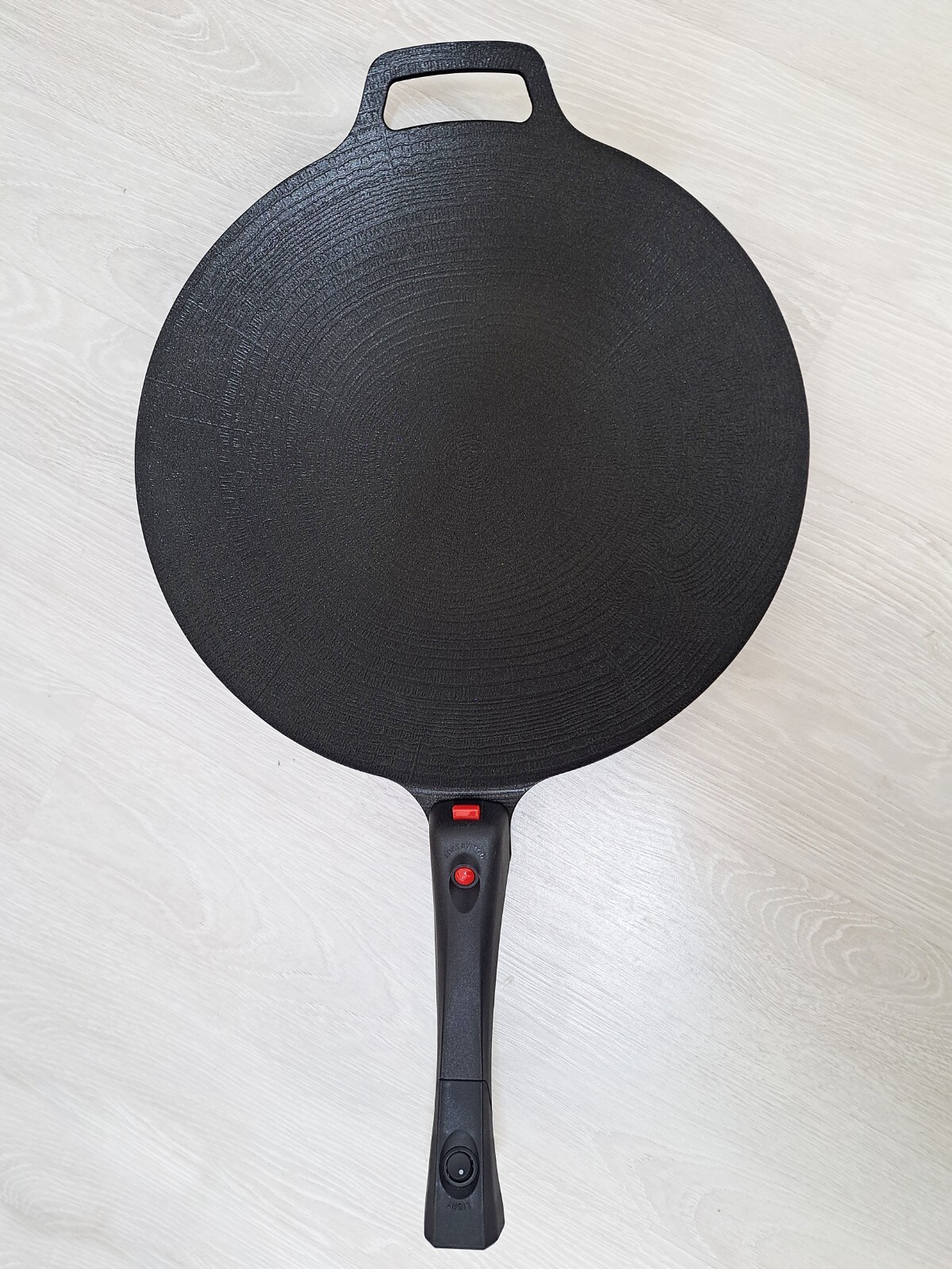 MADE IN KOREA Nonstick Premium LED LIGHT Handle Detachable Induction Griddle