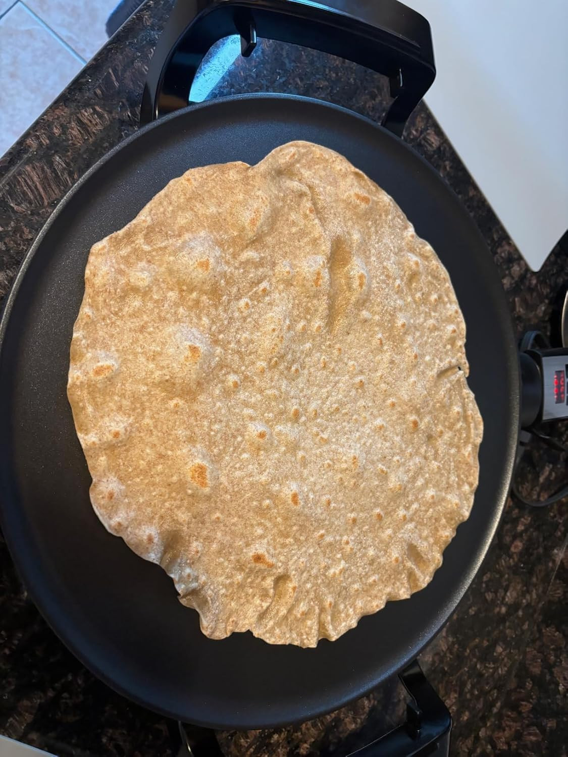 18.5″ Non-Stick Electric Griddle – Perfect for Pancakes & Crepes, Adjustable Hea