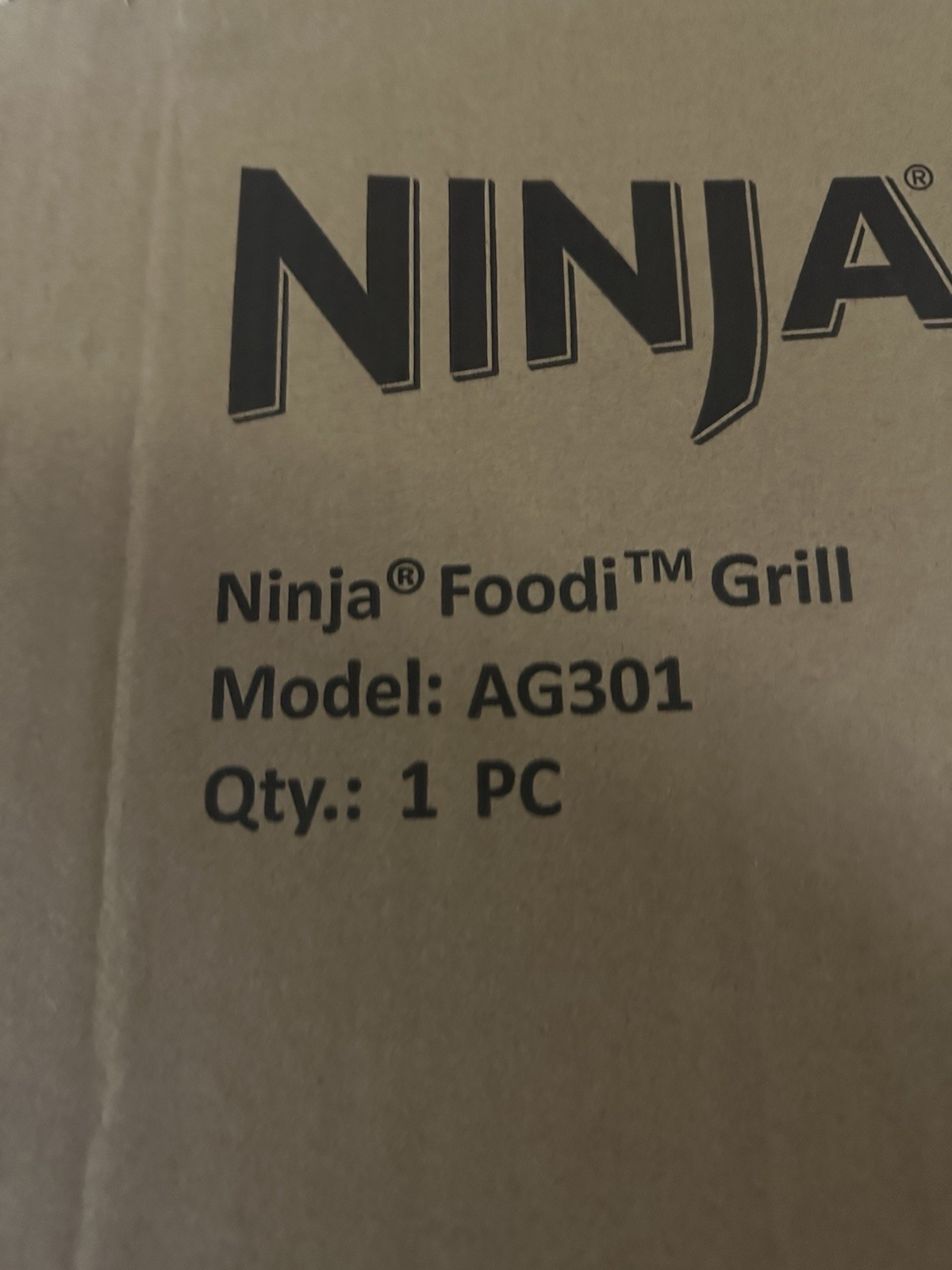 Ninja AG301 Foodi 5-in-1 Indoor Electric Grill with Air Fry, Roast, Bake & Dehyd