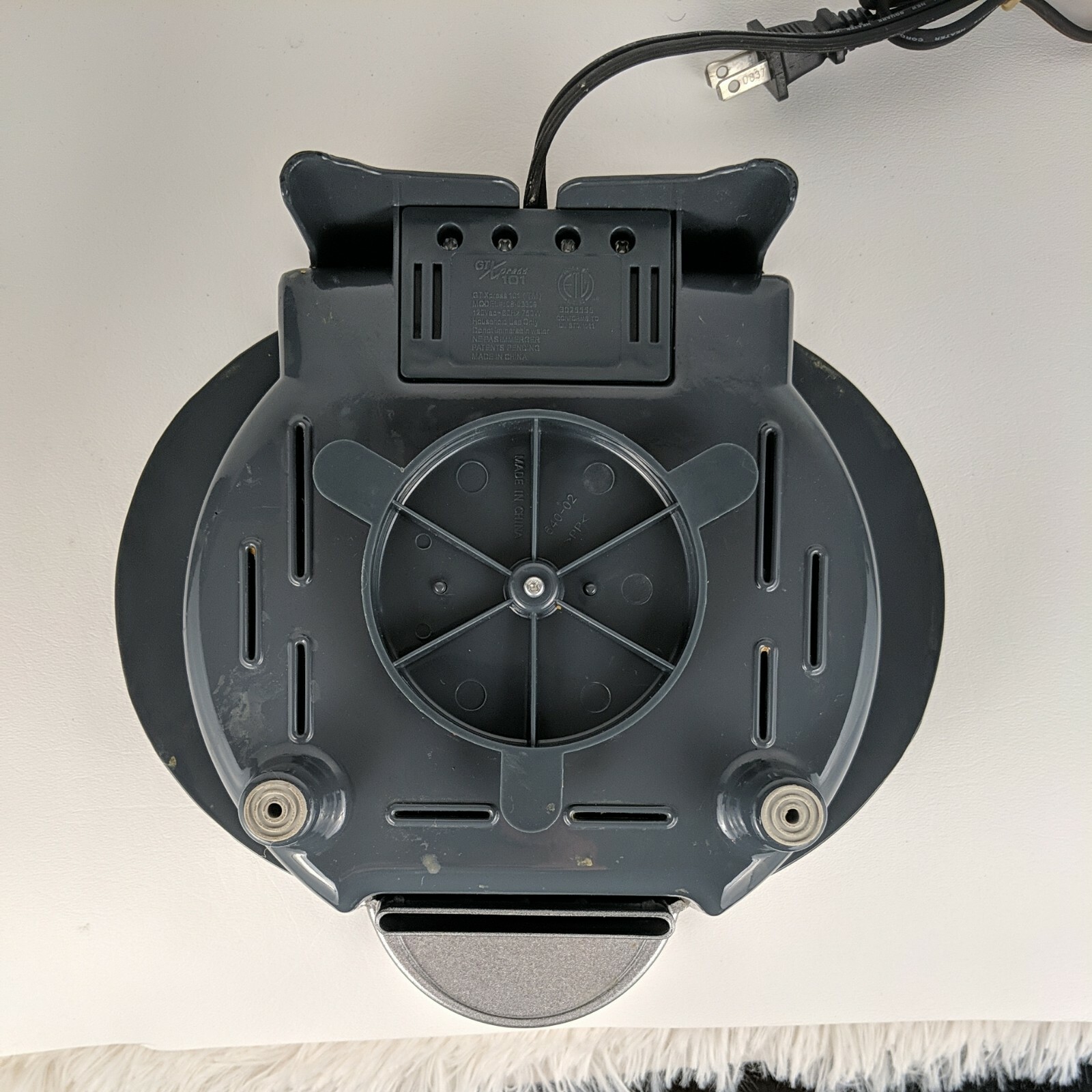 GT Xpress 101 Indoor Non-Stick Electric Grill (Model No. 08-03309) Tested Works!