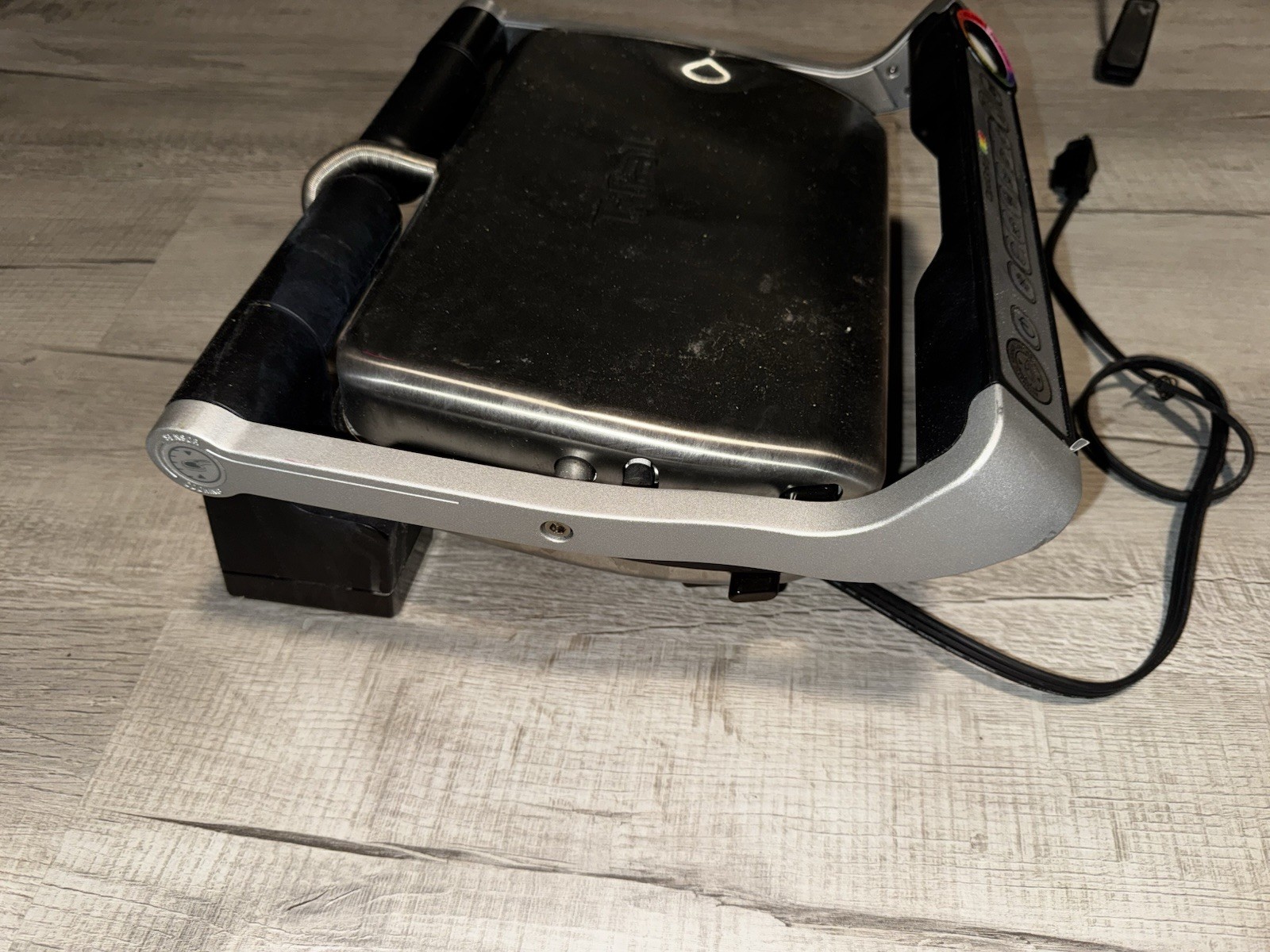 Tefal OptiGrill 4-in-1 Grill with Adjustable Thermostat Automatic Sensor Cooking