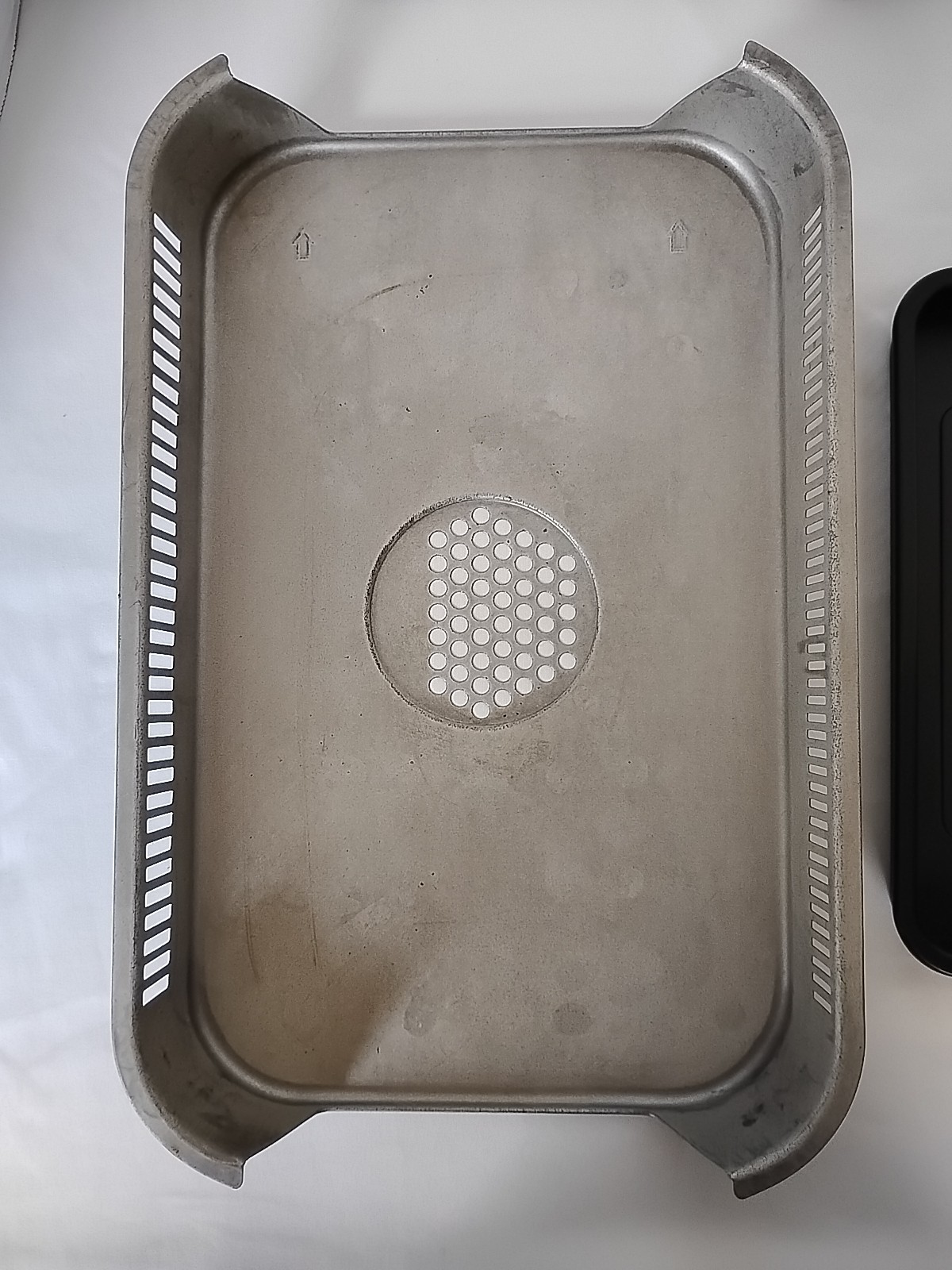 Power Smokeless Grill PG-1500 Replacement Lot of 2 Drip Grease Trays OEM Genuine