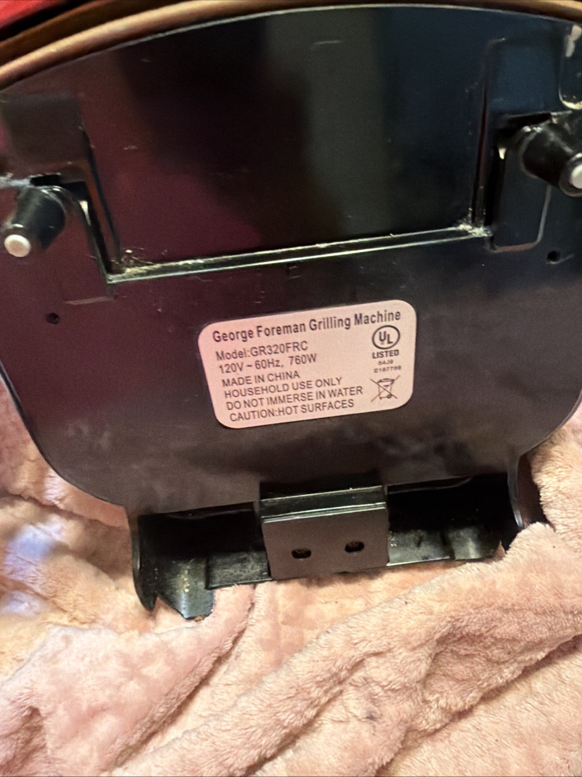 George Foreman GR320FRC Copper Nonstick Countertop Electric Grill Panini Press