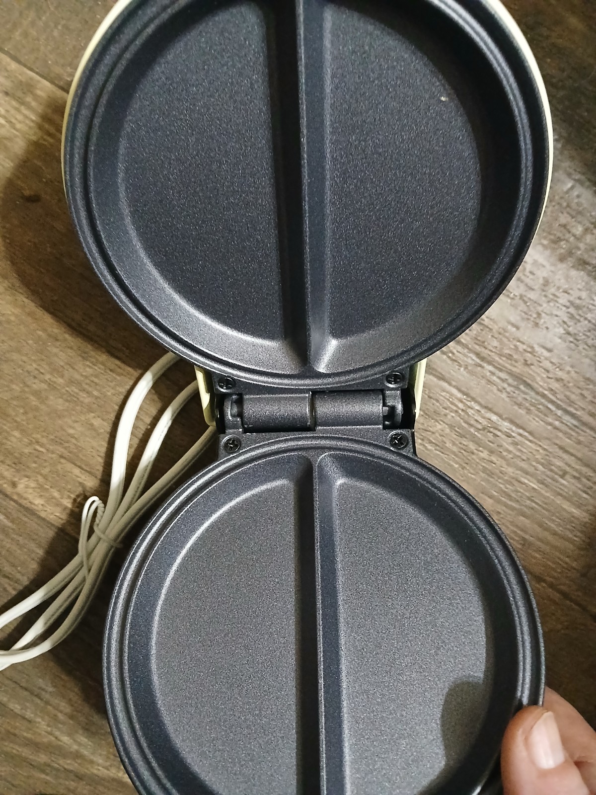 My Mini Compact Electric Griddle for Making Small omelettes pancakes sandwiches