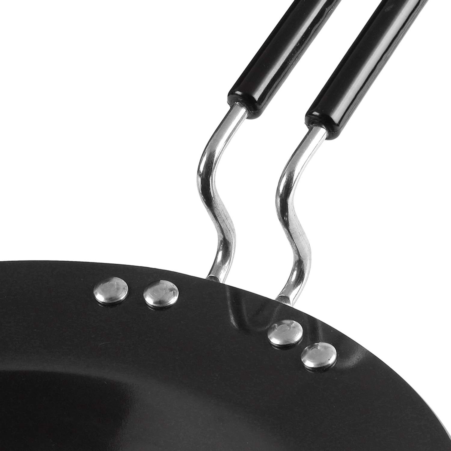 Vinod Black Pearl Hard Anodised Tawa | Metal Spoon Safe | Nonstick | Black