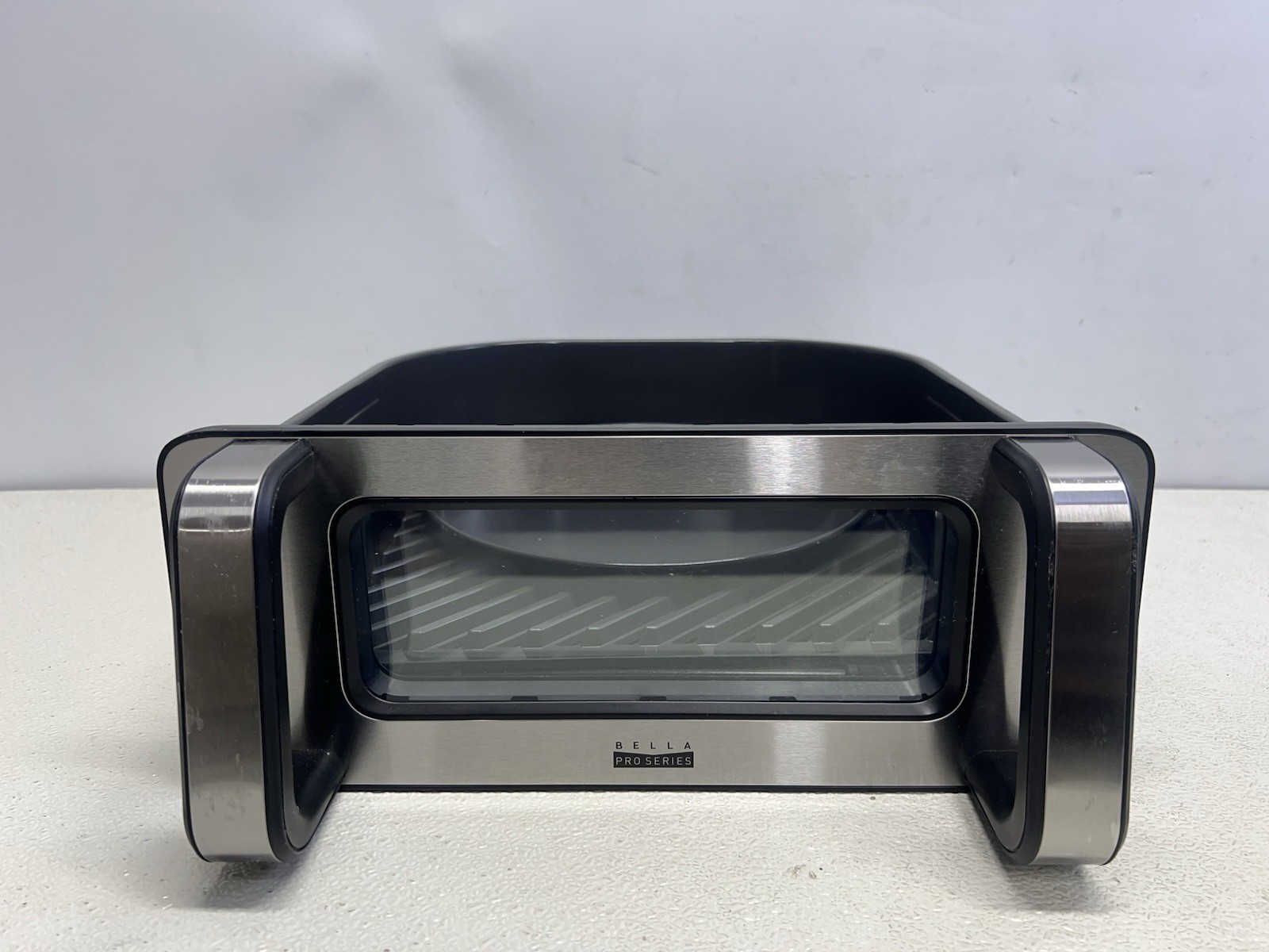 bella PRO – 10.5-qt. 5-in-1 Indoor Grill & Air Fryer – Stainless Steel –