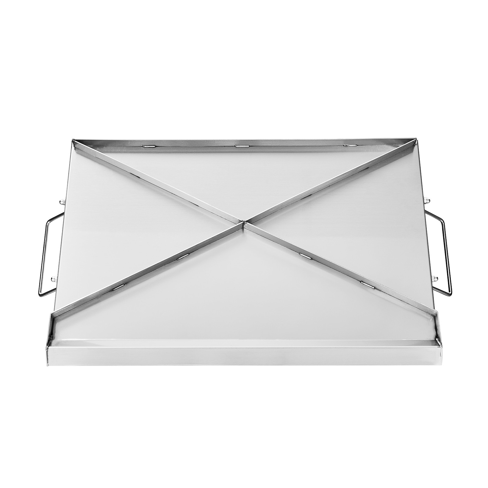 VEVOR 23×16 in Flat Top Griddle Stainless Steel Universal BBQ Grill Pan Cookware