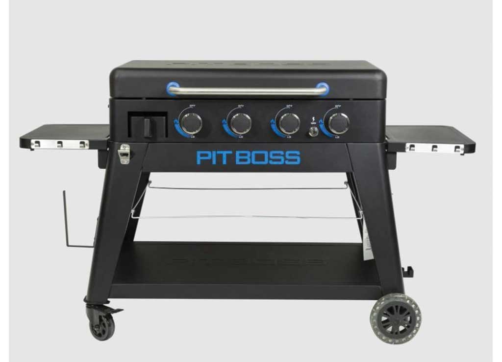 Pit Boss 10782 PB4BGD2 Ultimate 4-Burner Portable Gas Griddle with Lift-Off Top