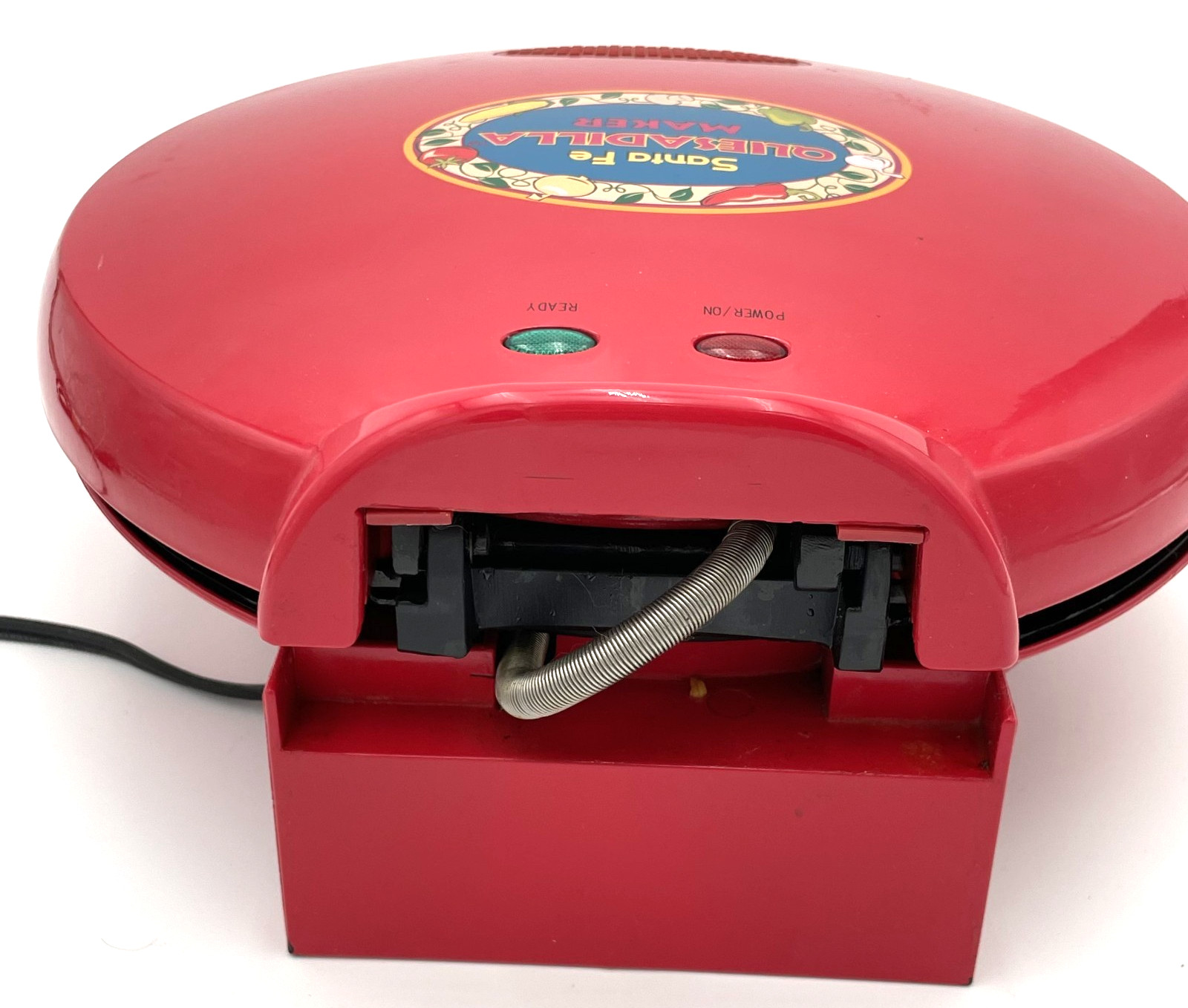 Santa Fe Quesadilla Maker Salton QM2SFR Red Electric Mexican Dessert Pockets