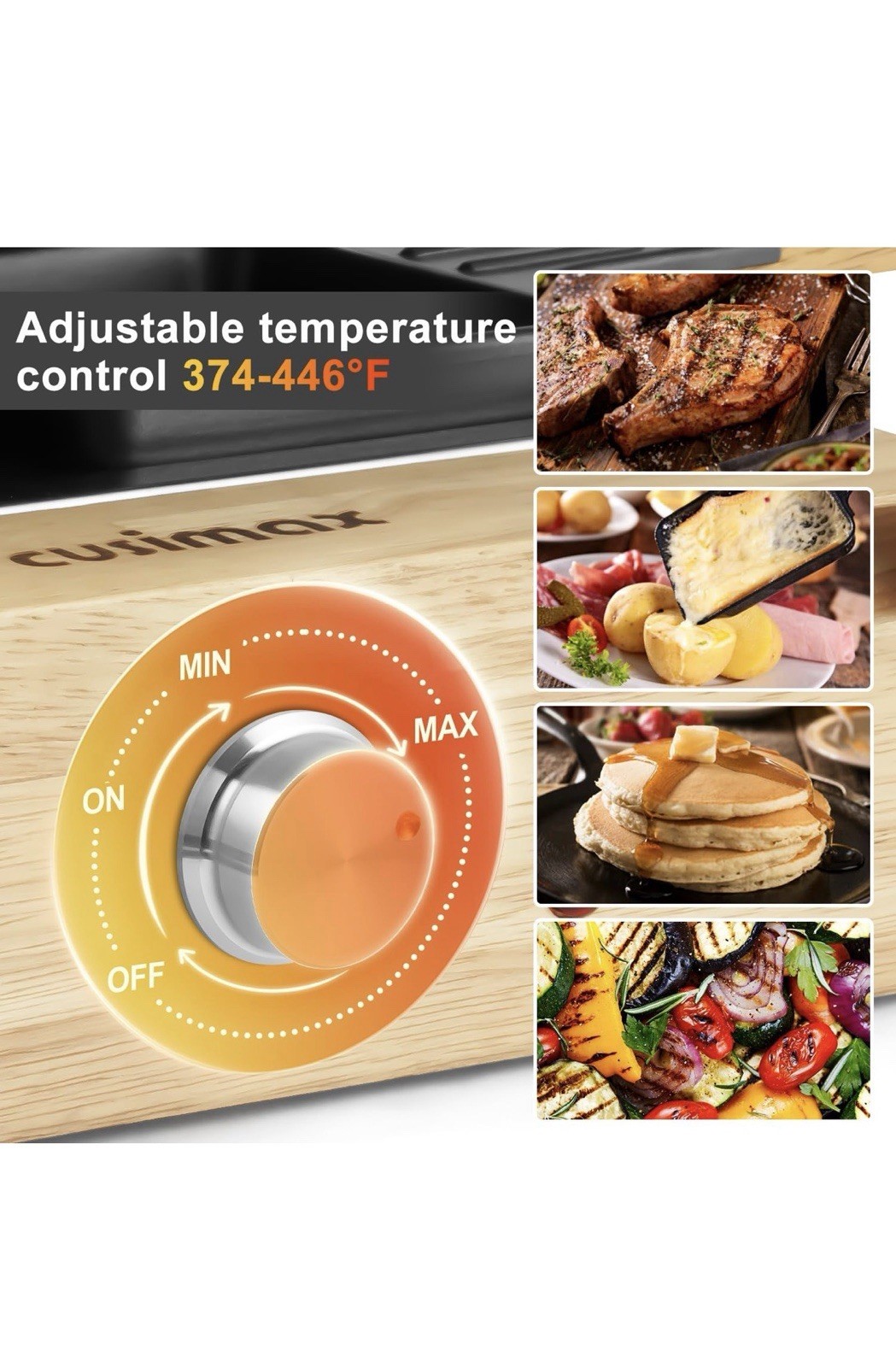 New Indoor Grill,Raclette Table Grill, 1500W Electric Grill Korean BBQ