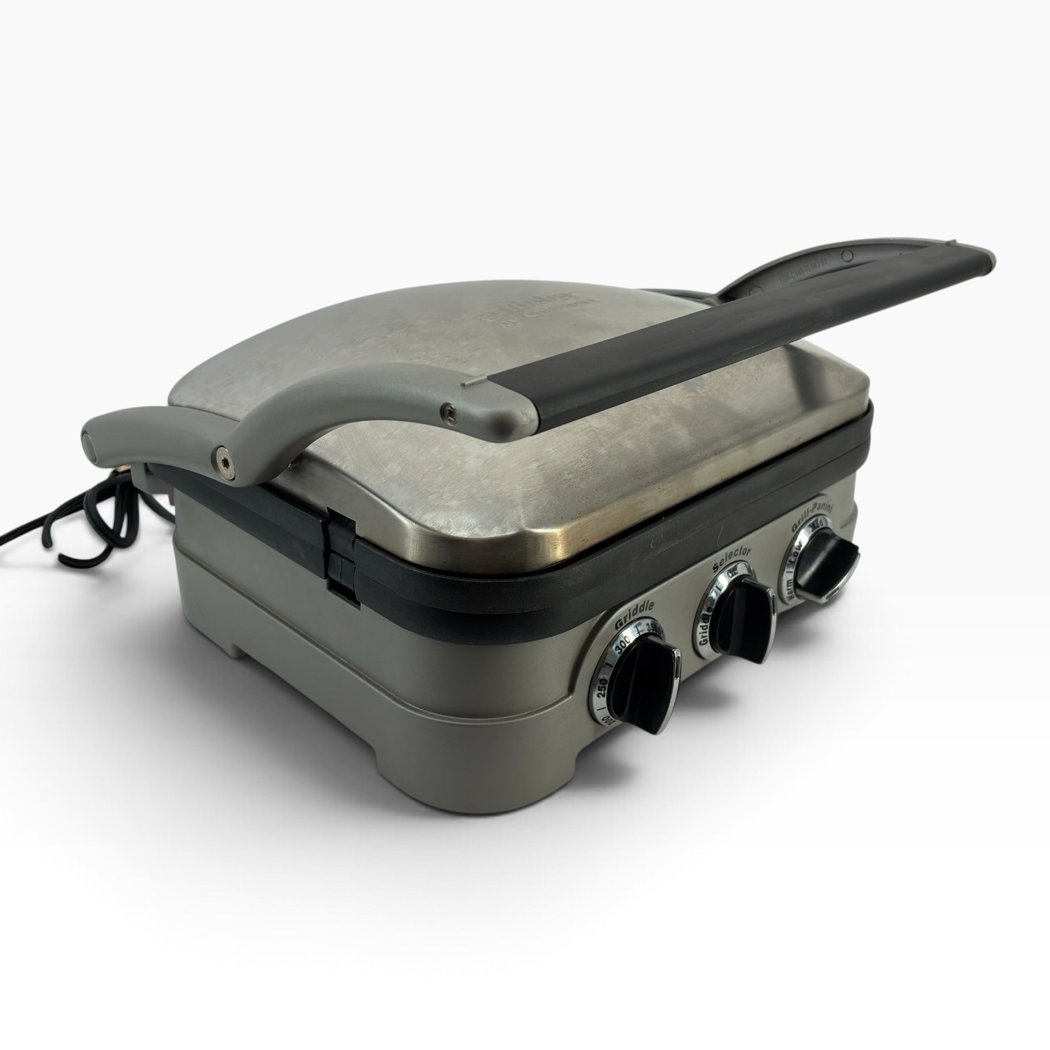 Cuisinart GR-4N 5-in-1 Griddler Grill Panini Press Complete Tested (ST)