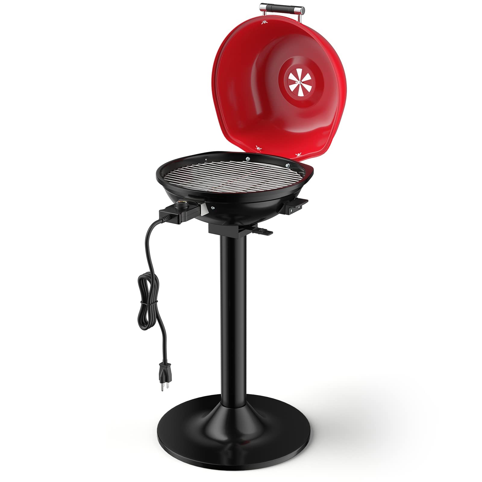 Giantex Electric Grill, 1600W Portable Barbecue Grill with Removable Non-Stick G