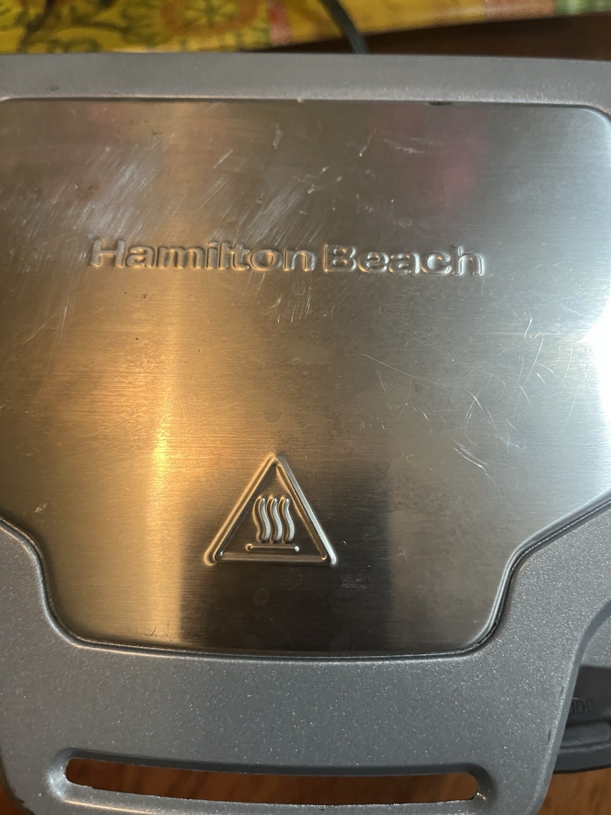Hamilton Beach Dual Breakfast Sandwich Maker Silver 1200 W Non-Stick Timer
