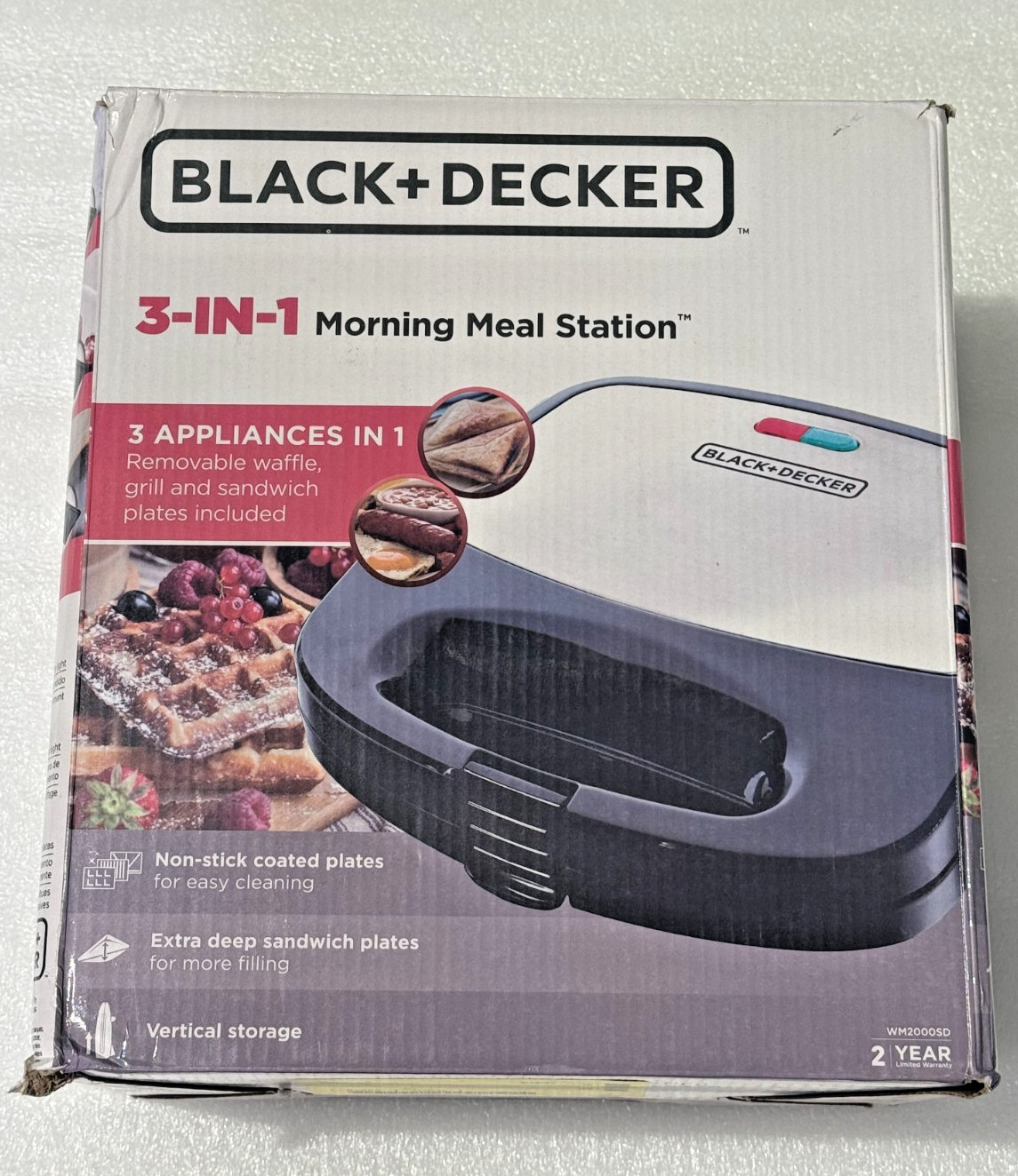 Black and Decker Morning Meal Station WM2000SD ✅❤️️✅❤️️ BRAND NEW!!!!!